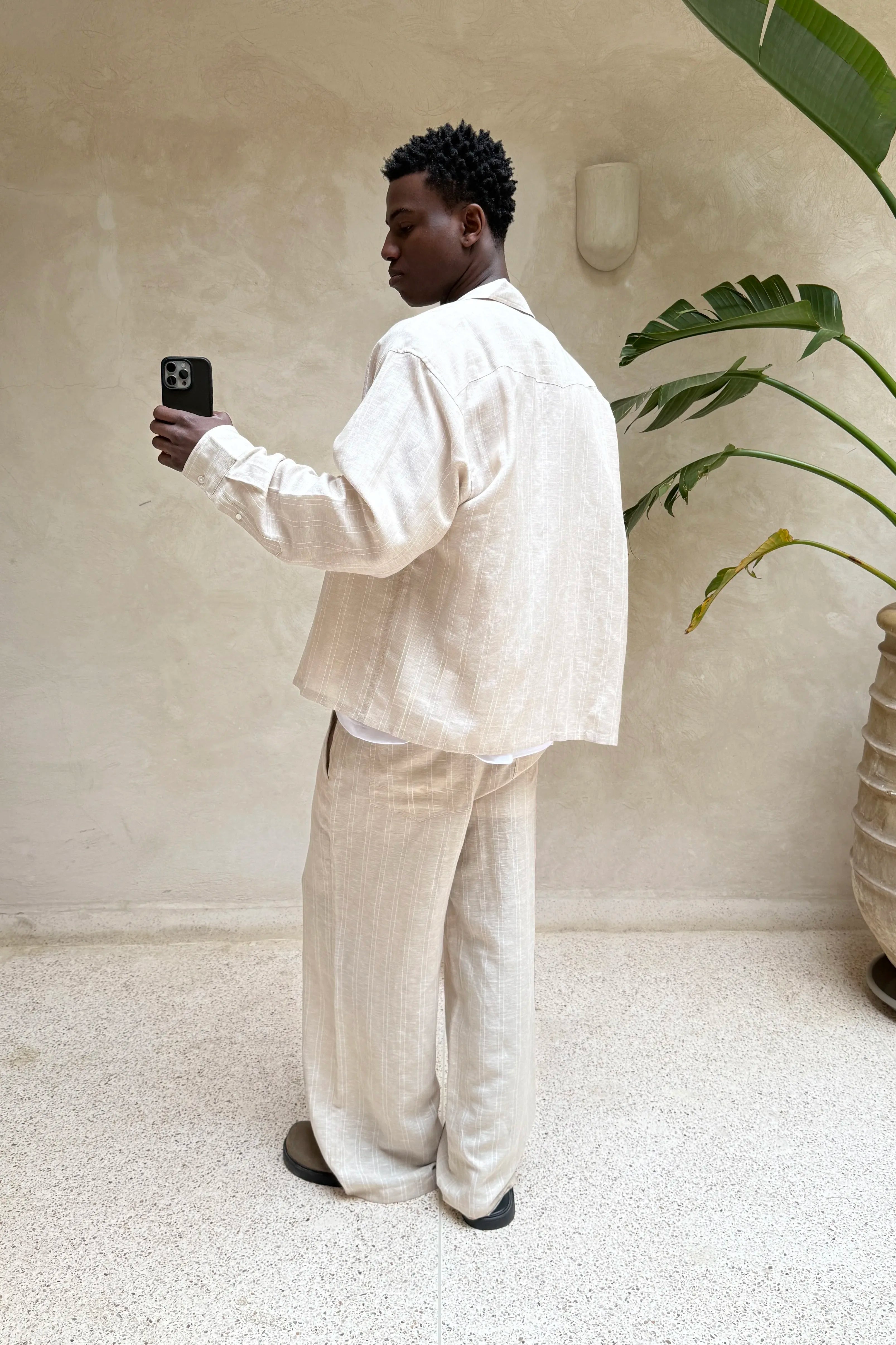 TAWNY "LINEN" PANTS