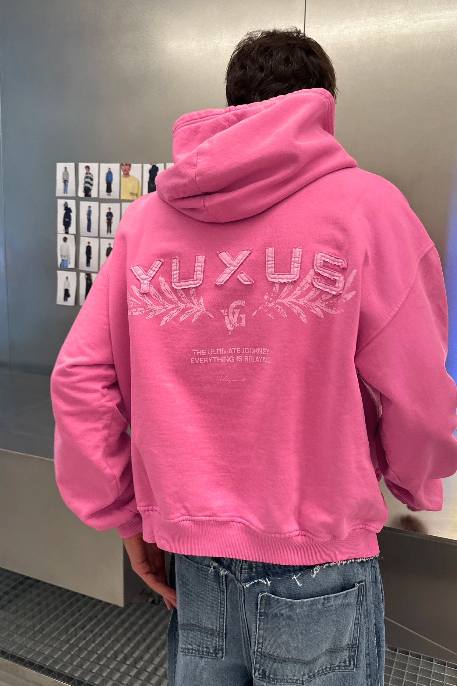 MAGENTA "VANGUARD" HOODIE