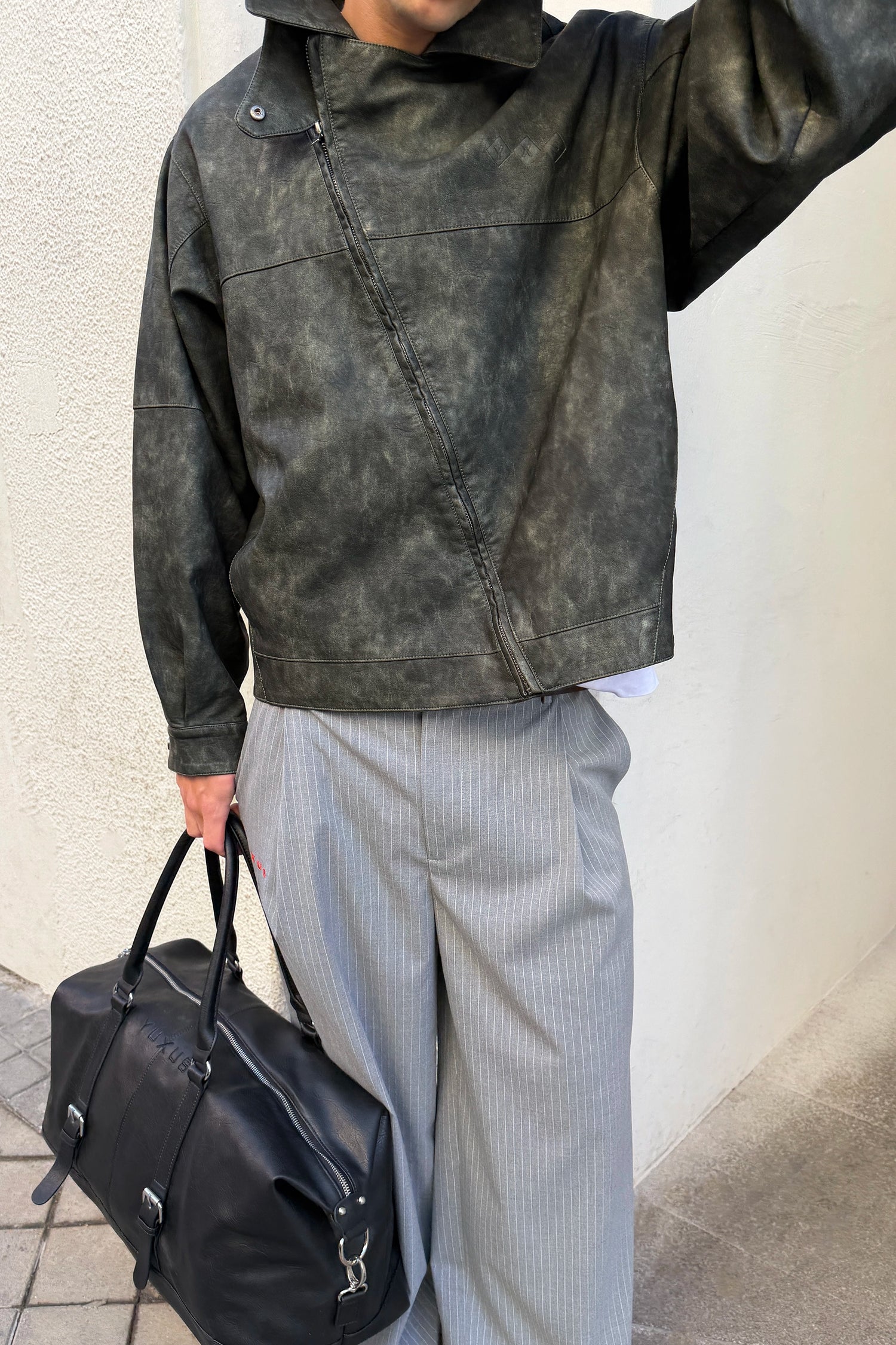 IVY "WINDY" PU LEATHER JACKET
