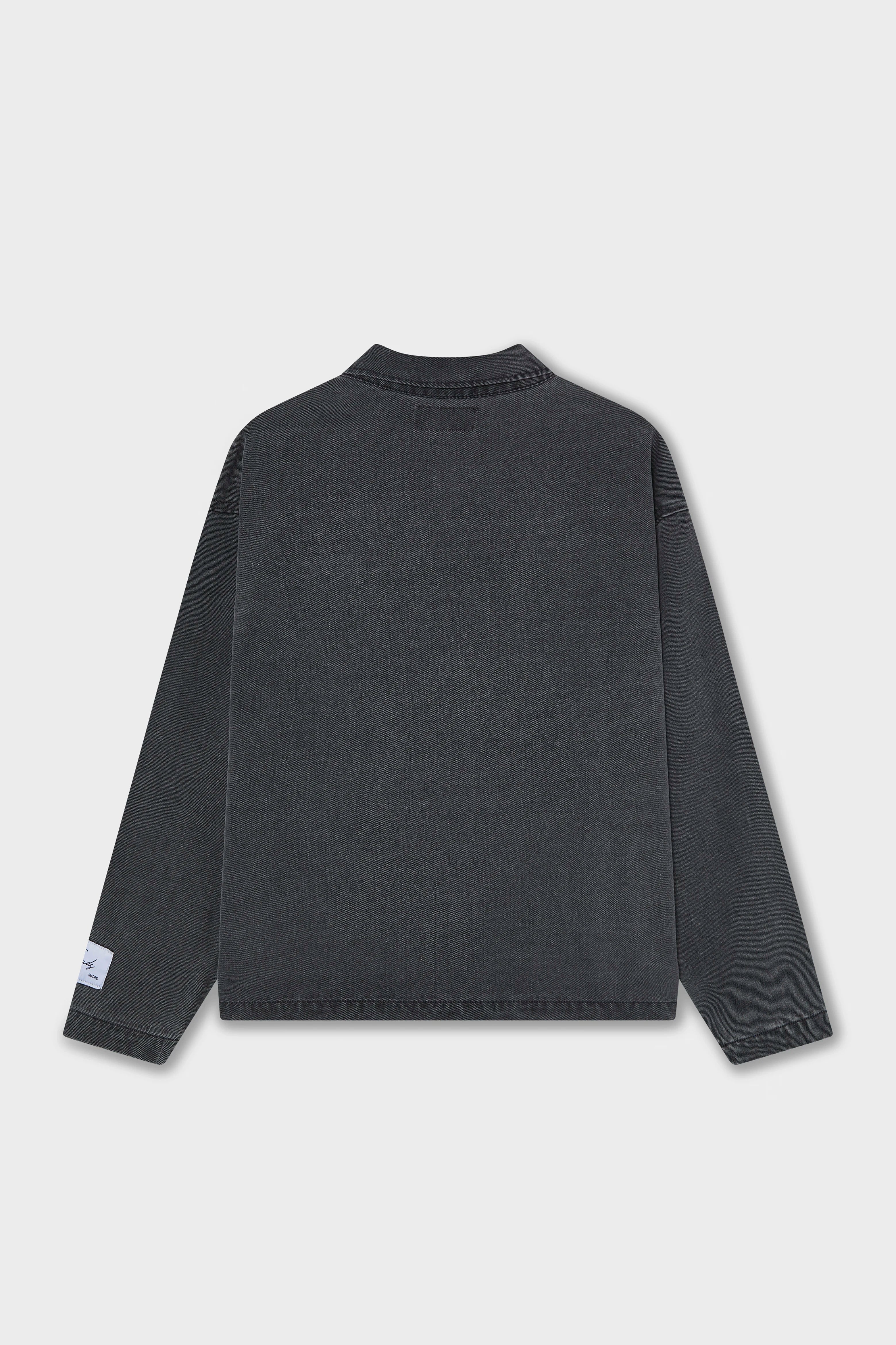 JETGRAY "THREADS" DENIM POLO