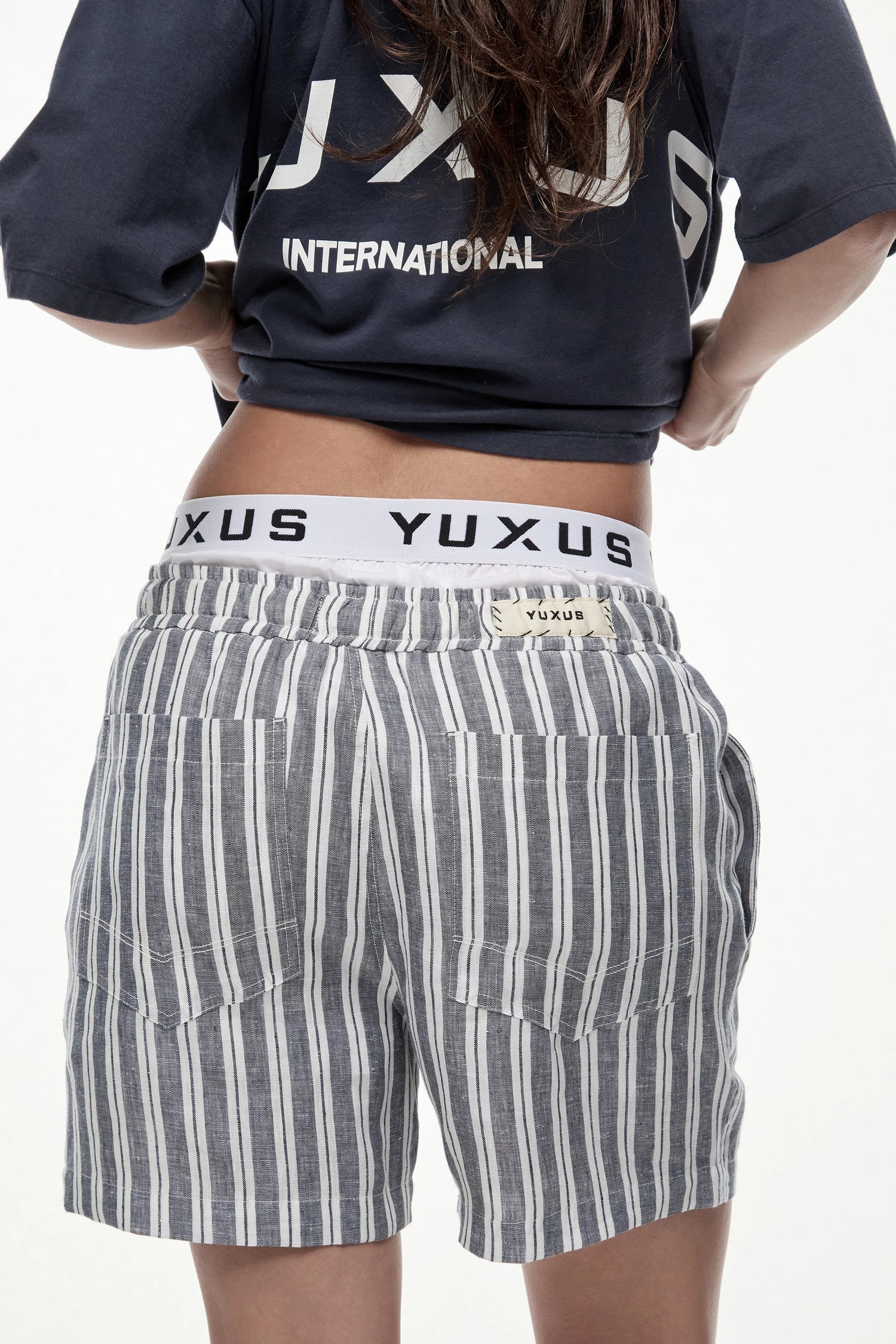 LATTICE "LINEN" SHORTS