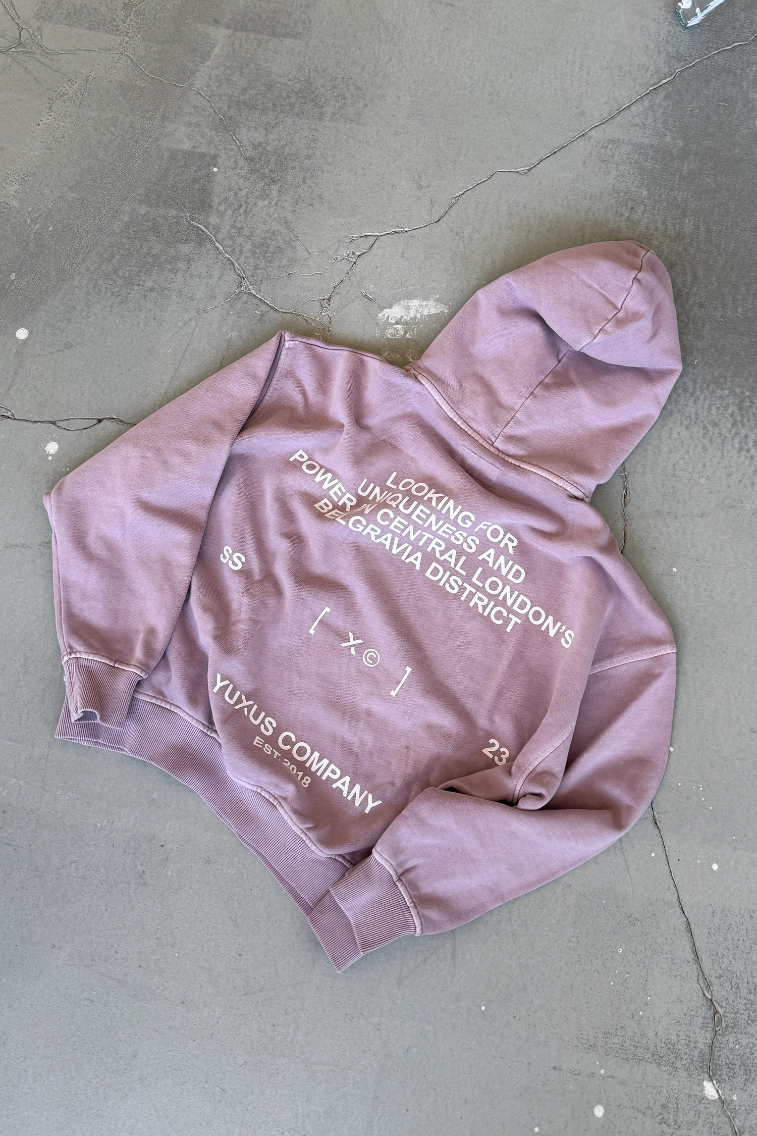 LAVENDER "BELGRAVE" HOODIE