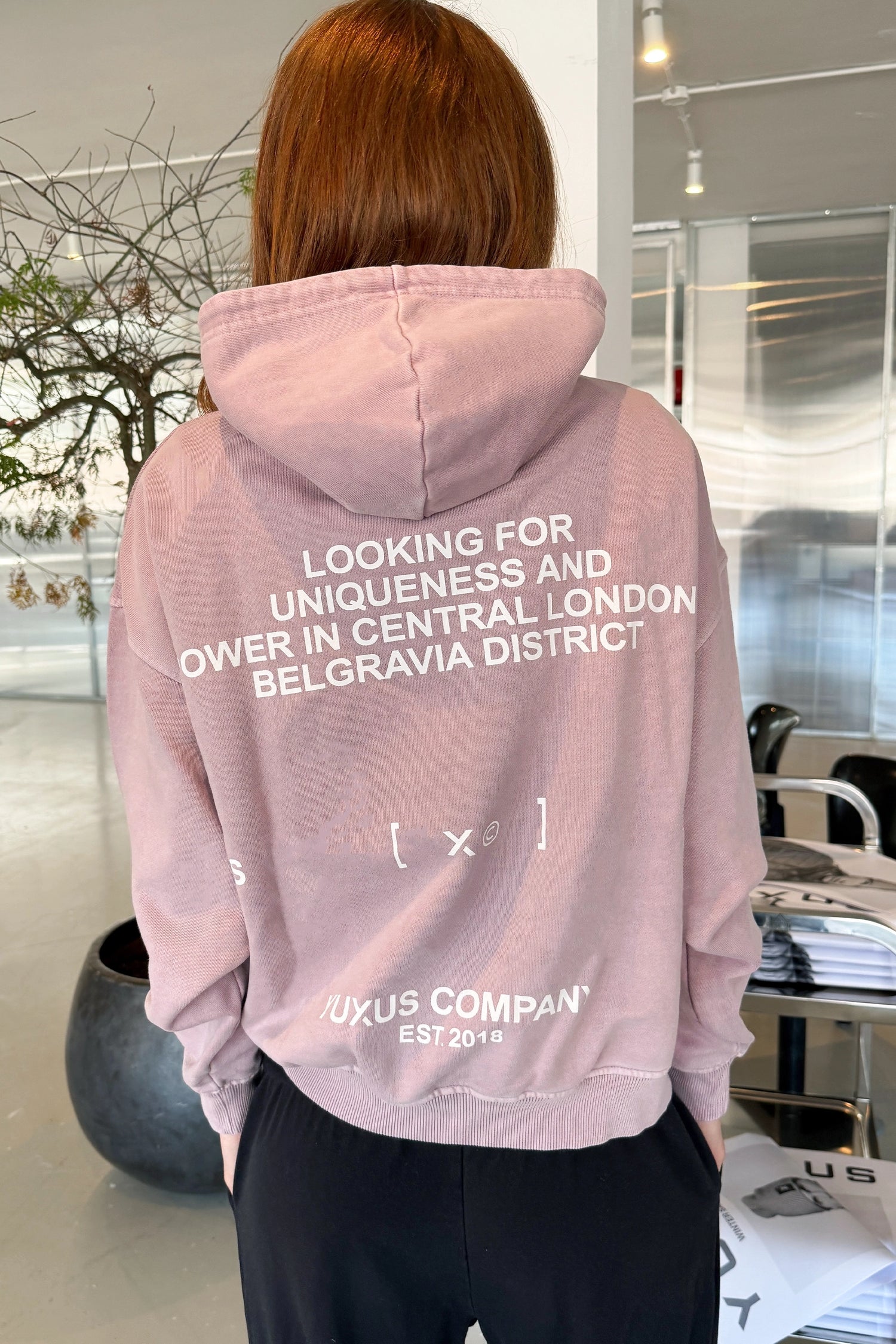 LAVENDER "BELGRAVE" HOODIE