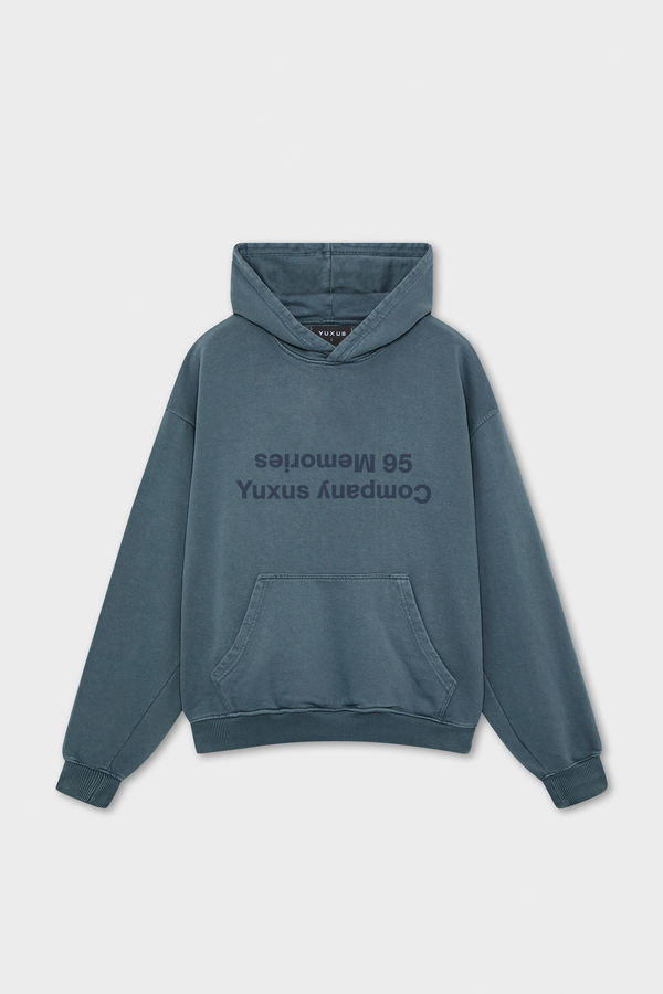 LEAF "MEMORIES" HOODIE DARK GREEN