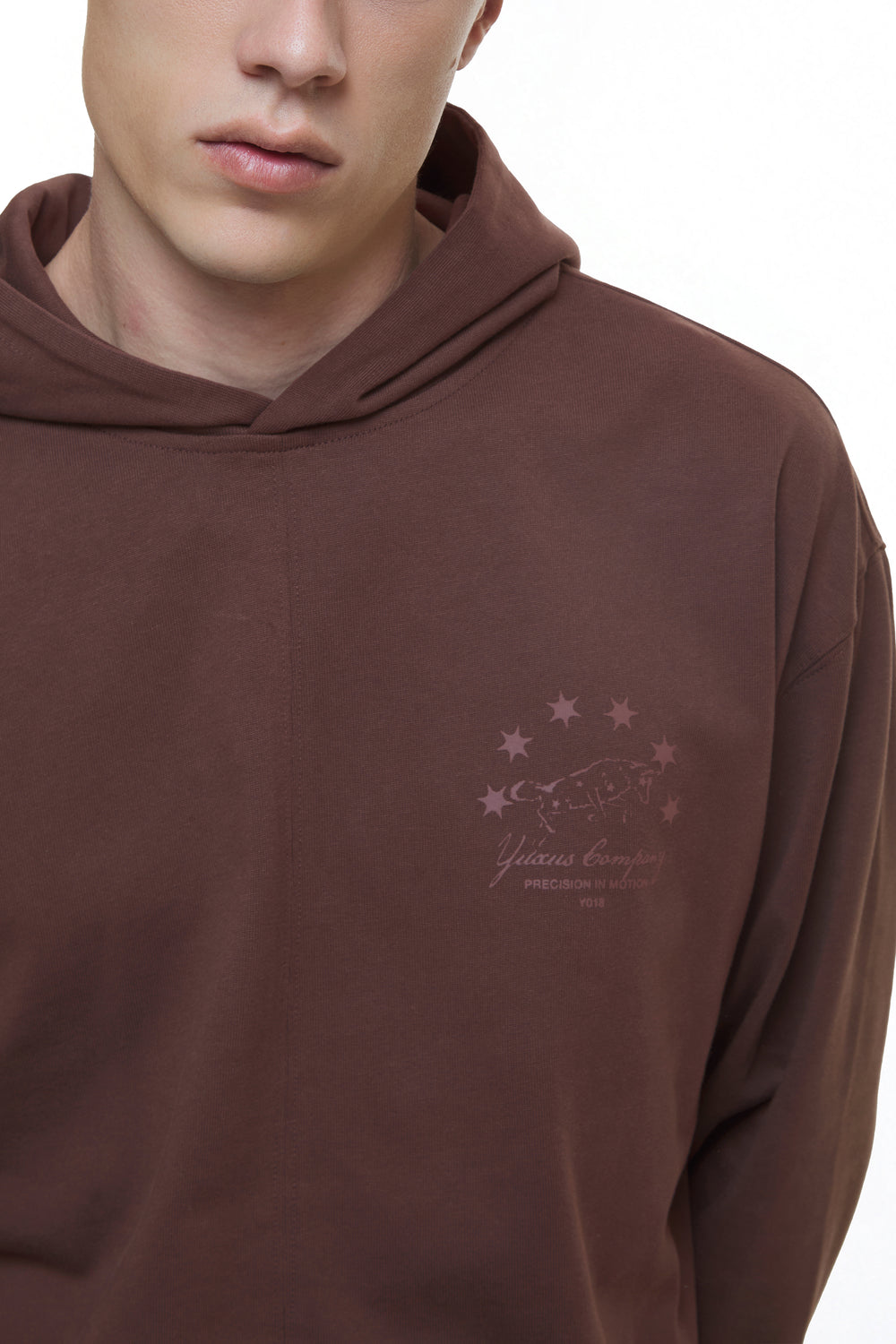 CHOCOLATE "WINDY" HOODIE