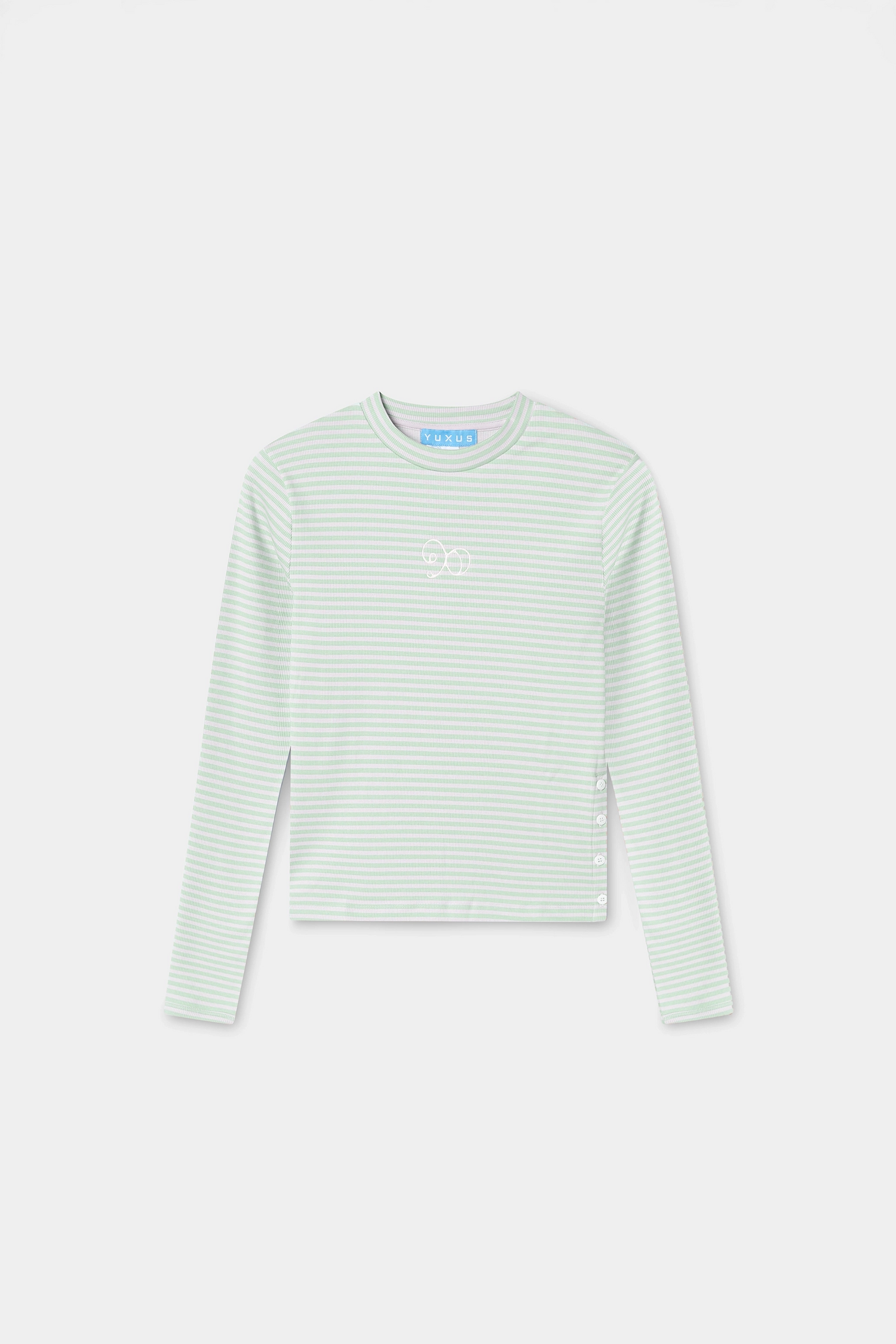 MAISON LONGSLEEVE STRIPES LIGHT GREEN