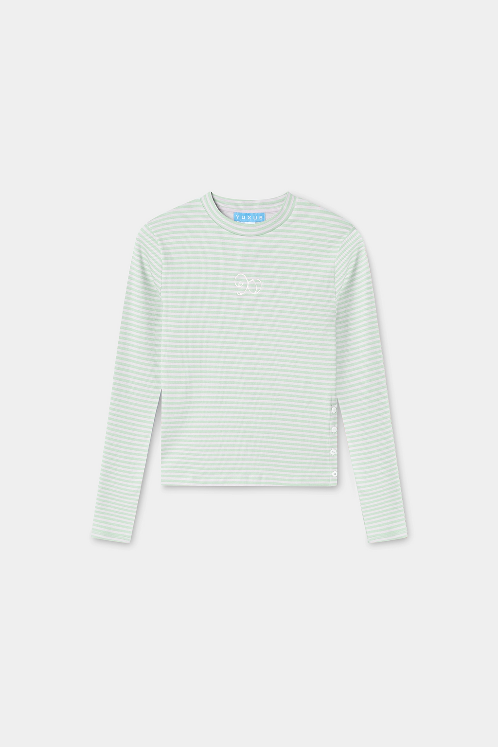 MAISON LONGSLEEVE STRIPES LIGHT GREEN