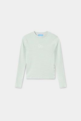 MAISON LONGSLEEVE STRIPES LIGHT GREEN