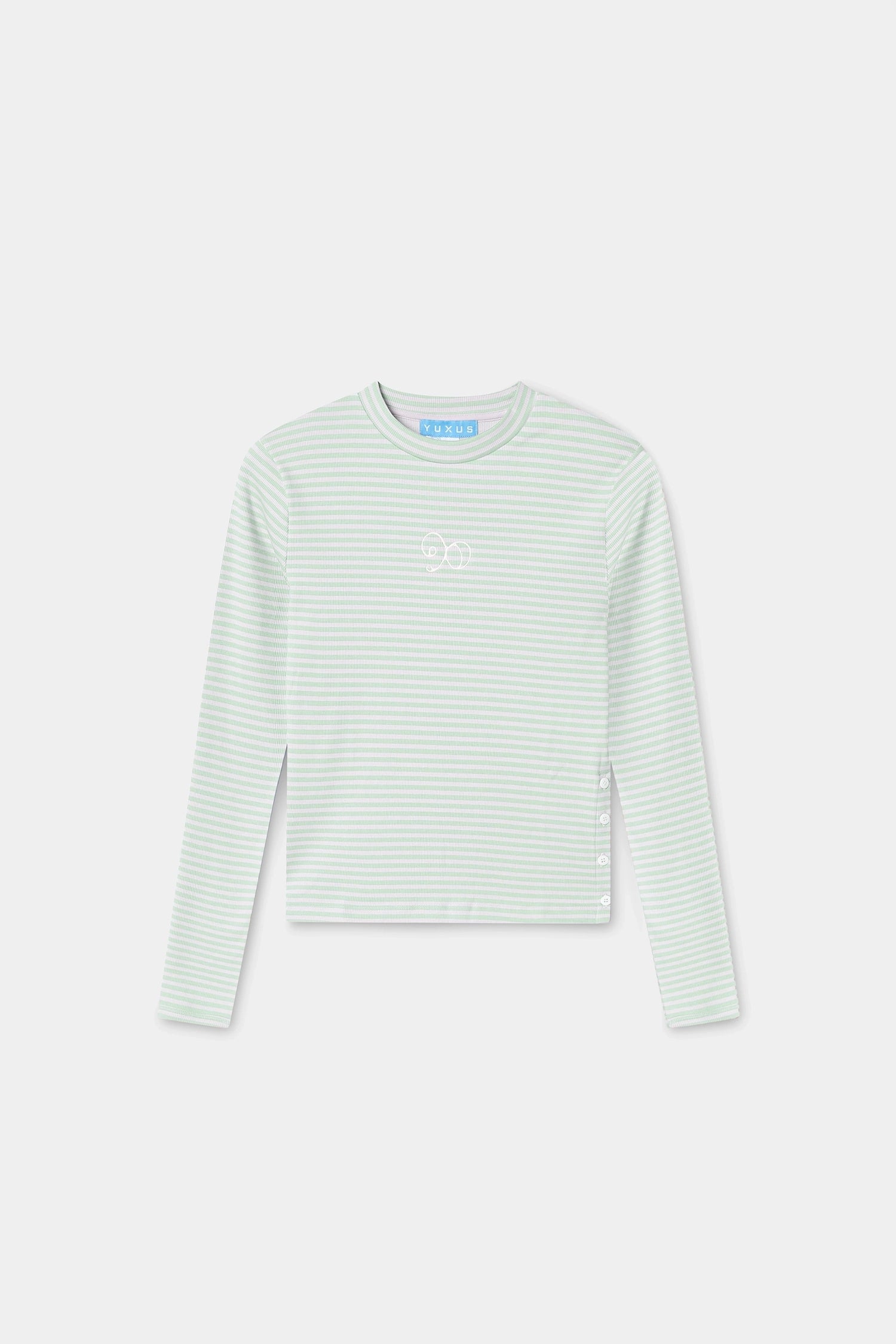 MAISON LONGSLEEVE STRIPES LIGHT GREEN