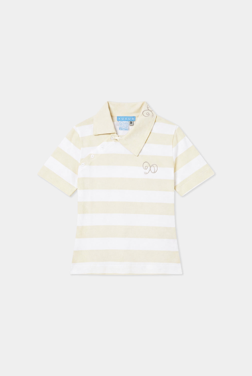 MAIZE POLO STRIPES LIGHT YELLOW