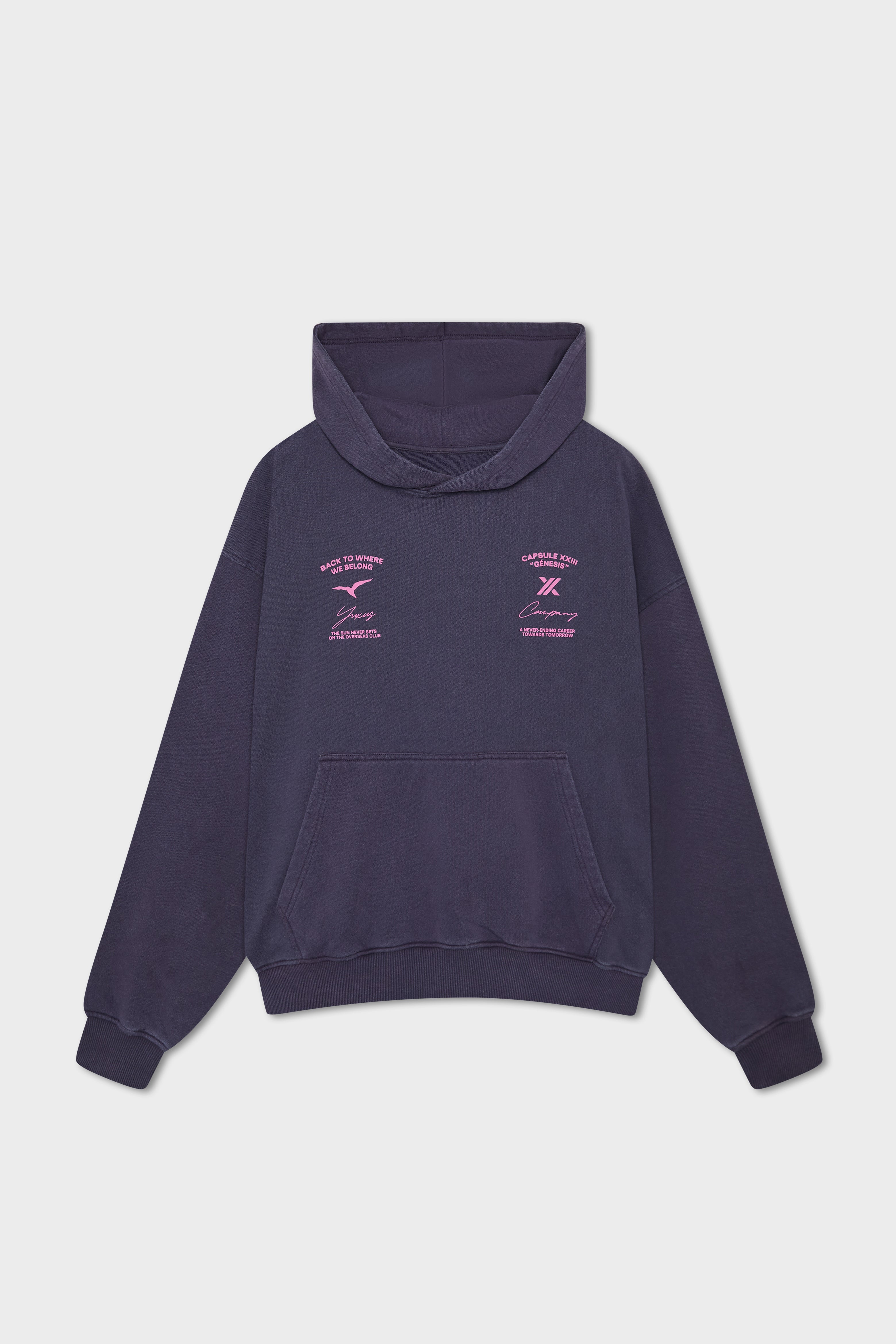 MAUVE "GENESIS" HOODIE