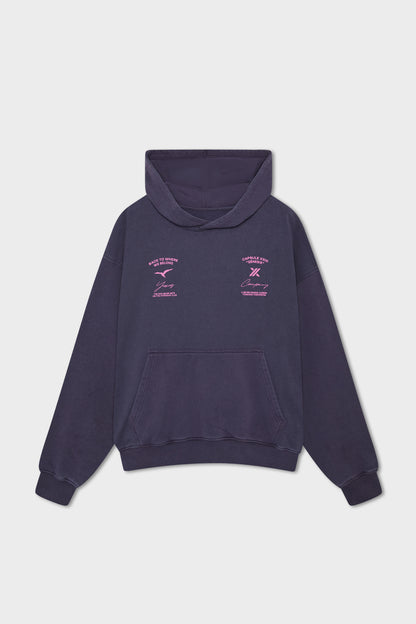MAUVE "GENESIS" HOODIE
