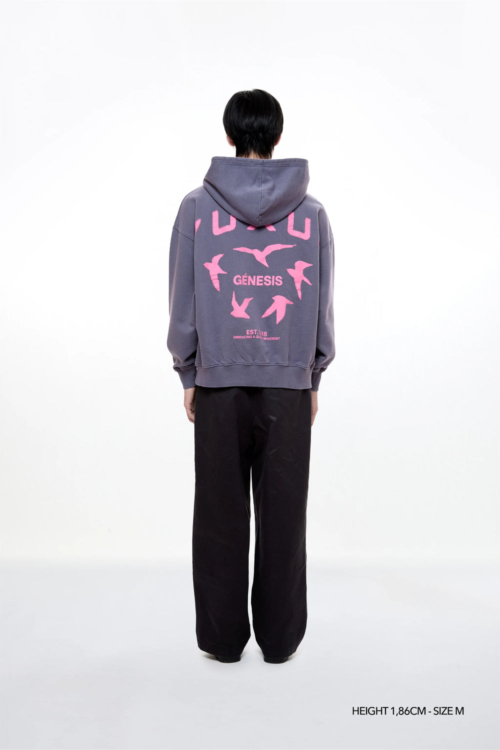 MAUVE "GENESIS" HOODIE
