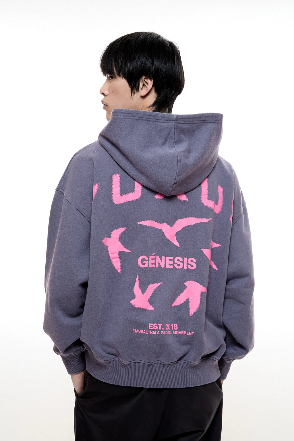 MAUVE "GENESIS" HOODIE