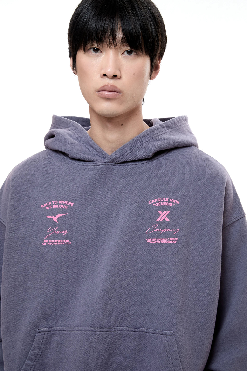 MAUVE "GENESIS" HOODIE