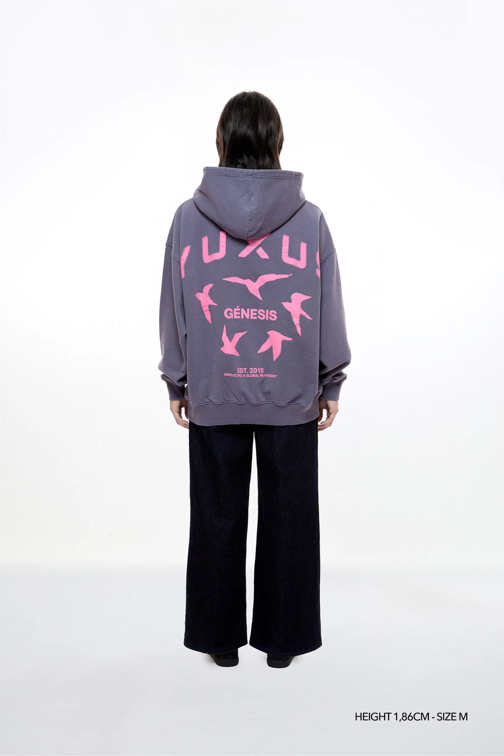 MAUVE "GENESIS" HOODIE