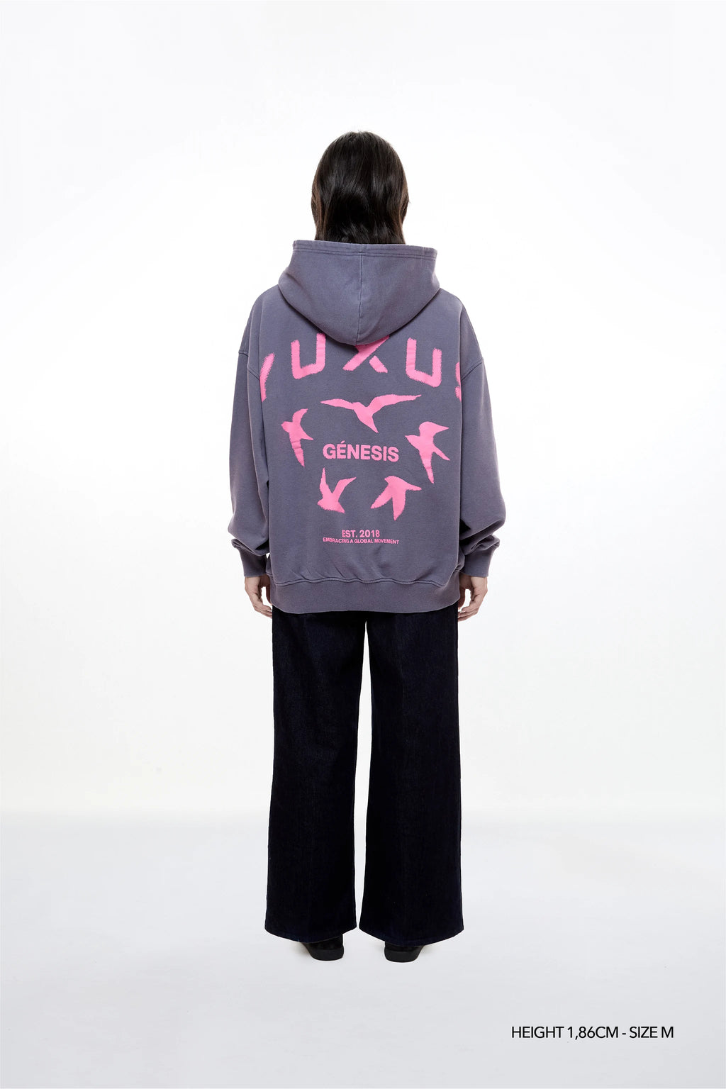 MAUVE "GENESIS" HOODIE