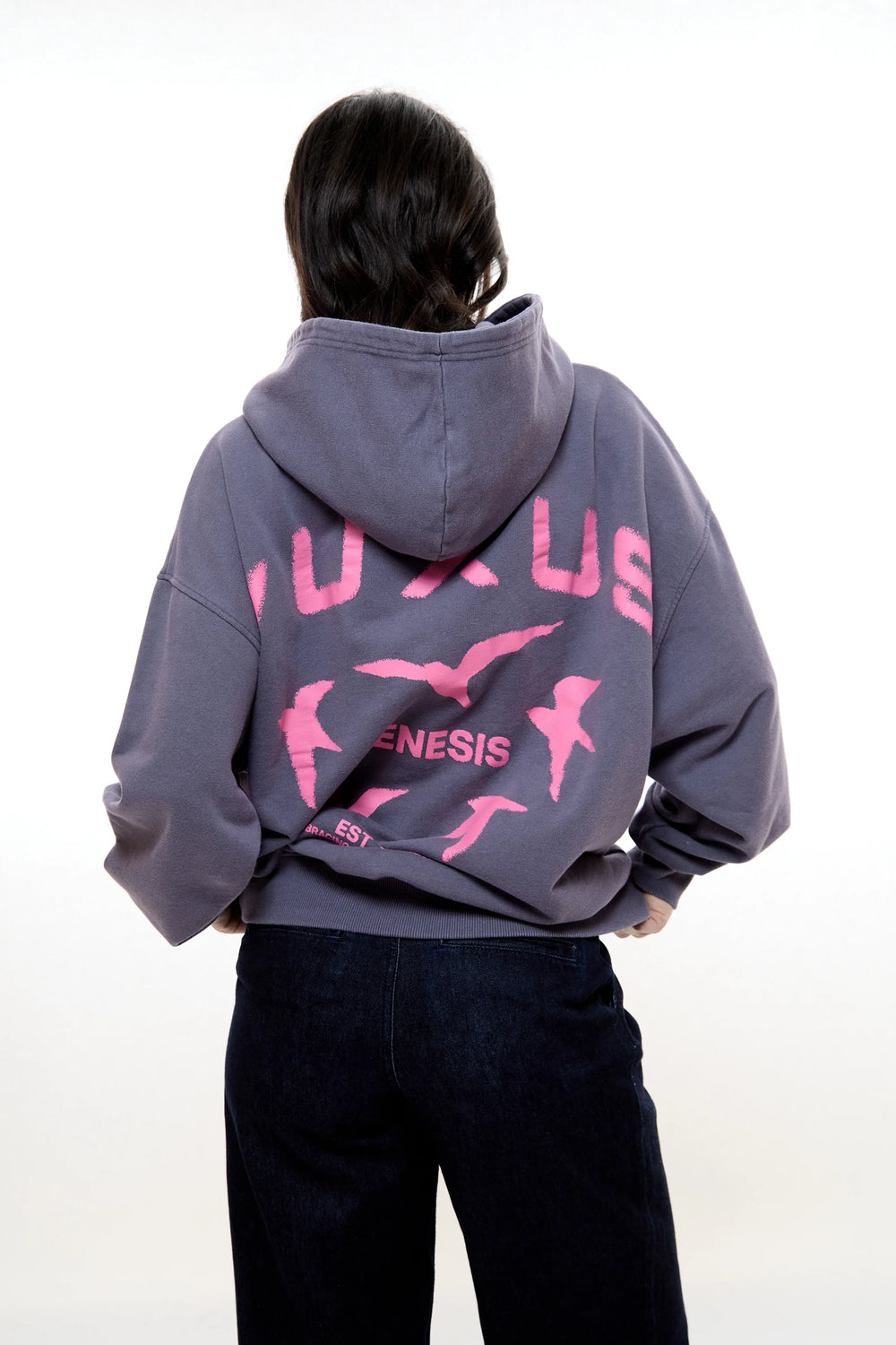 MAUVE "GENESIS" HOODIE