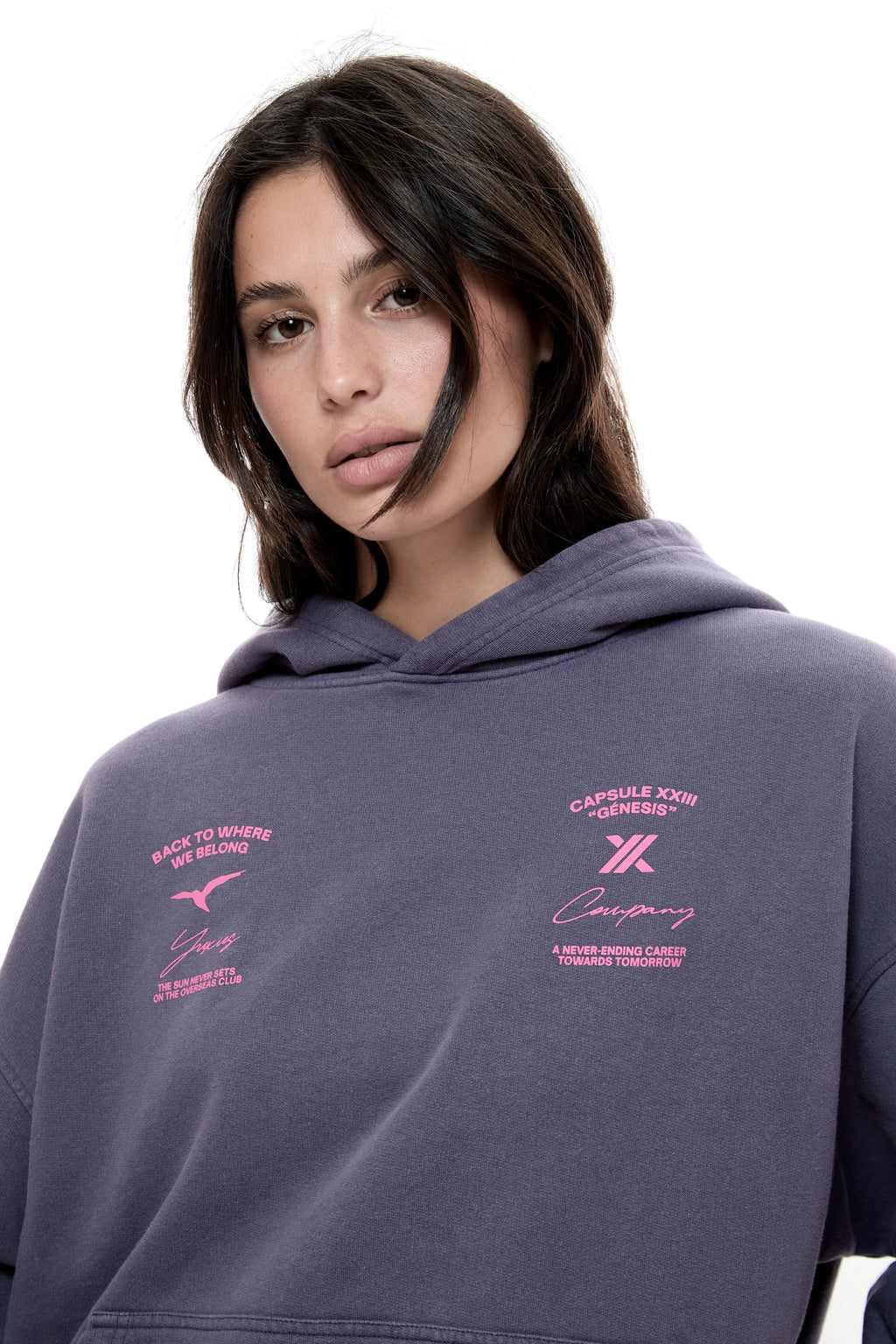 MAUVE "GENESIS" HOODIE