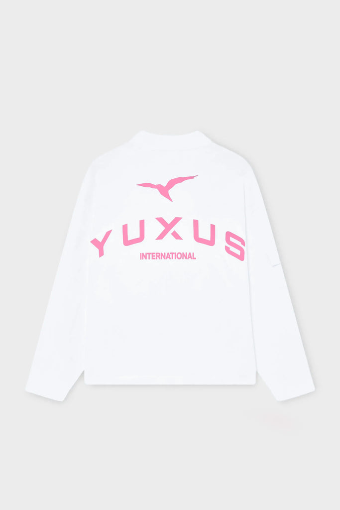 【YOURNUS】Free Glossy Long Sleeve Plus Size - Shiny Nylon Deep V-Neck Long Sleeve Bodysuit