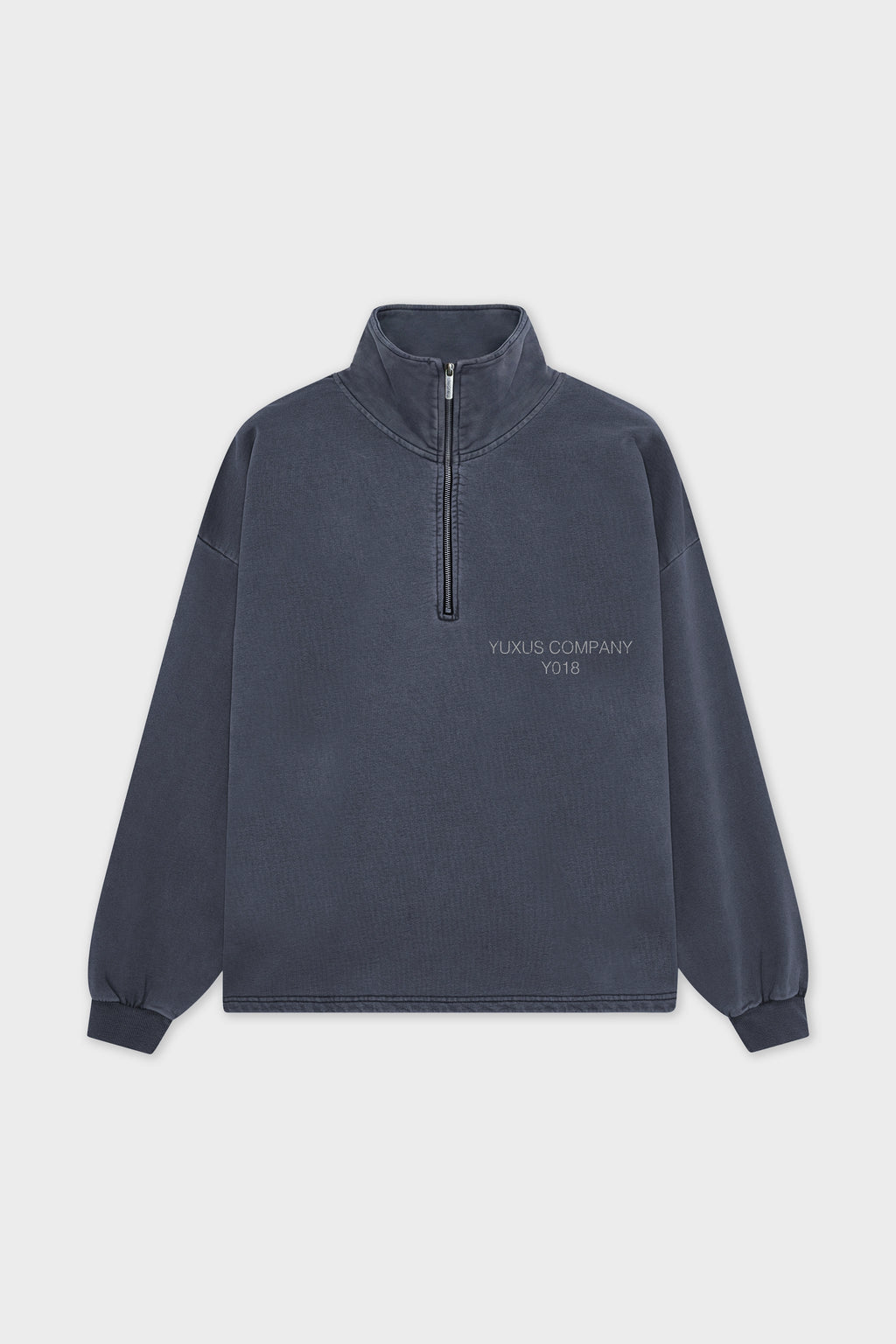 MURK "MEMORIES" HALF ZIP DARK GREY