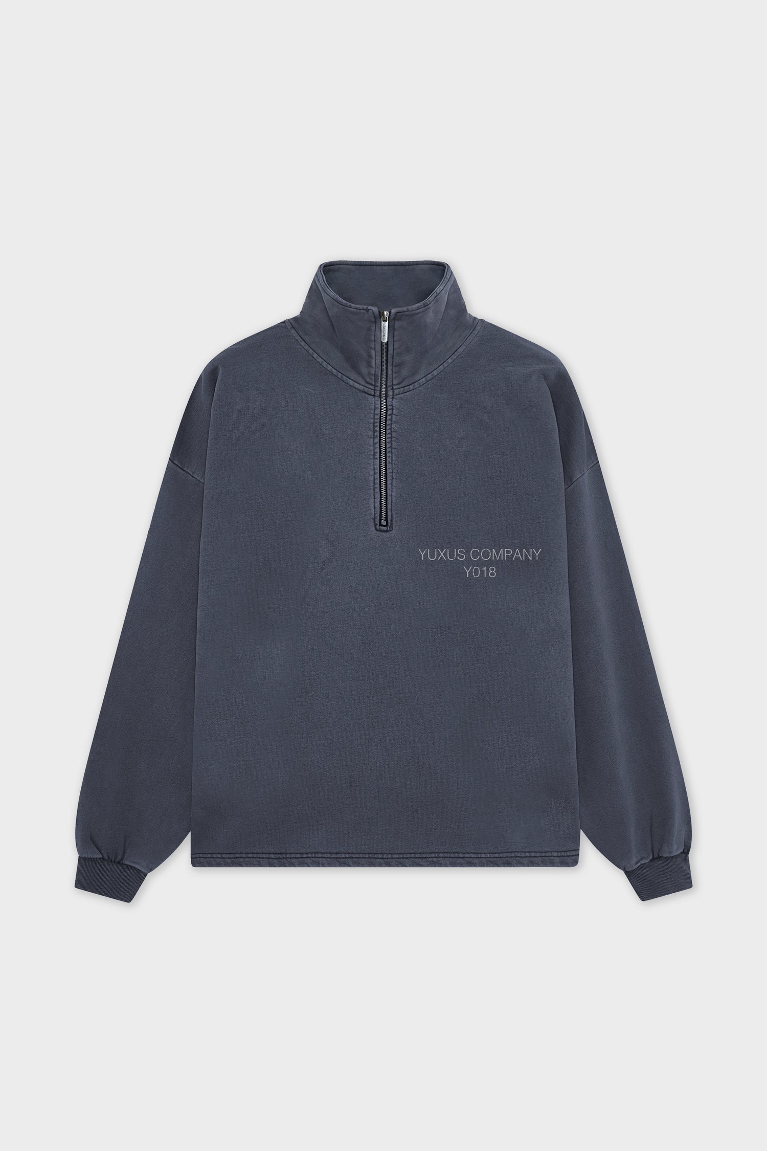 MURK "MEMORIES" HALF ZIP DARK GREY