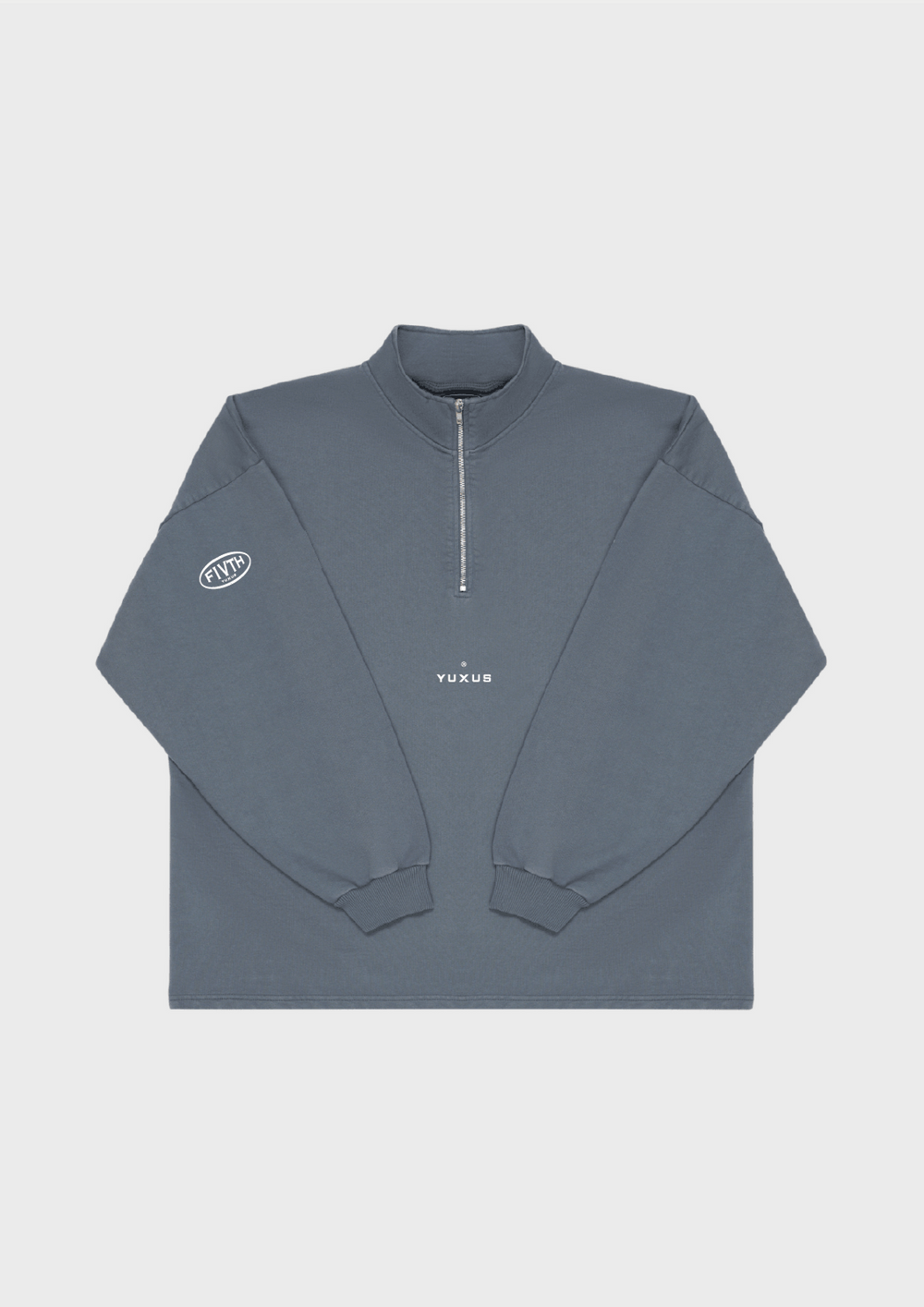 TEAL "FIVTH" HALF ZIP