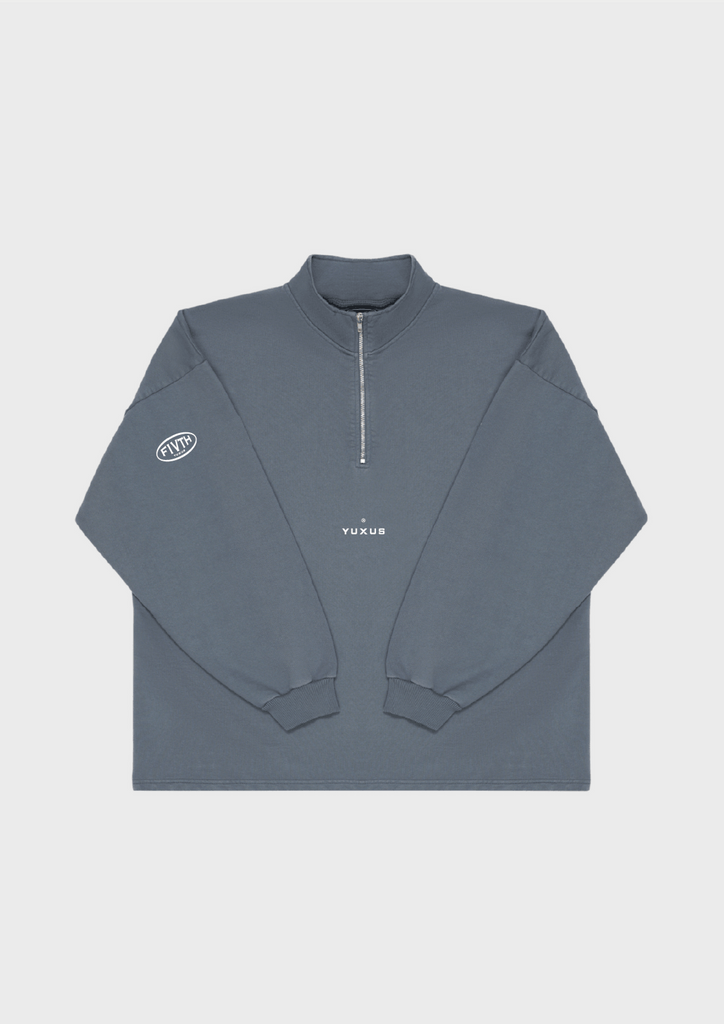 TEAL "FIVTH" HALF ZIP