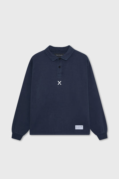 NAVY "ICONS" POLO