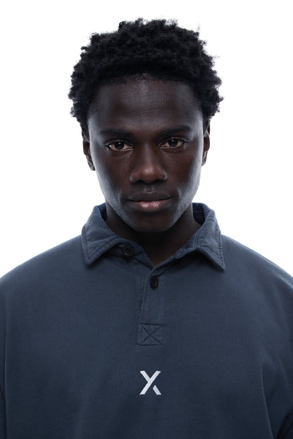 NAVY "ICONS" POLO