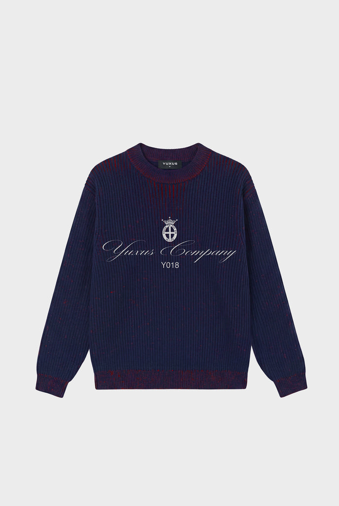NIVOR KNIT BLUE STRIPES