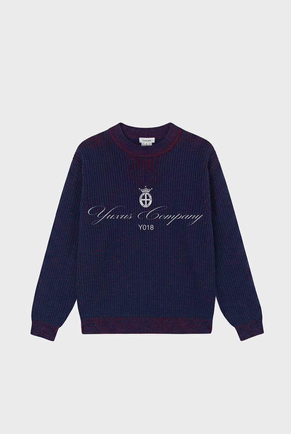 NIVOR KNIT BLUE STRIPES