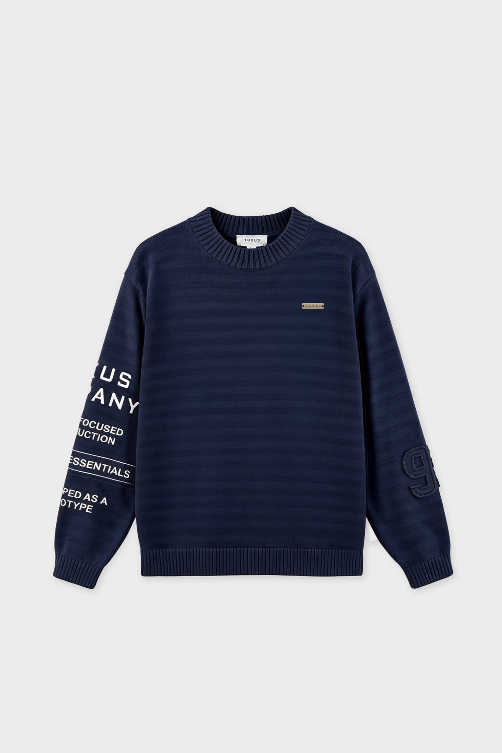 OFFSET KNITWEAR BLUE