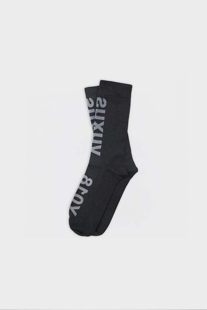 PELAG "LOWERCASE" SOCKS BLACK