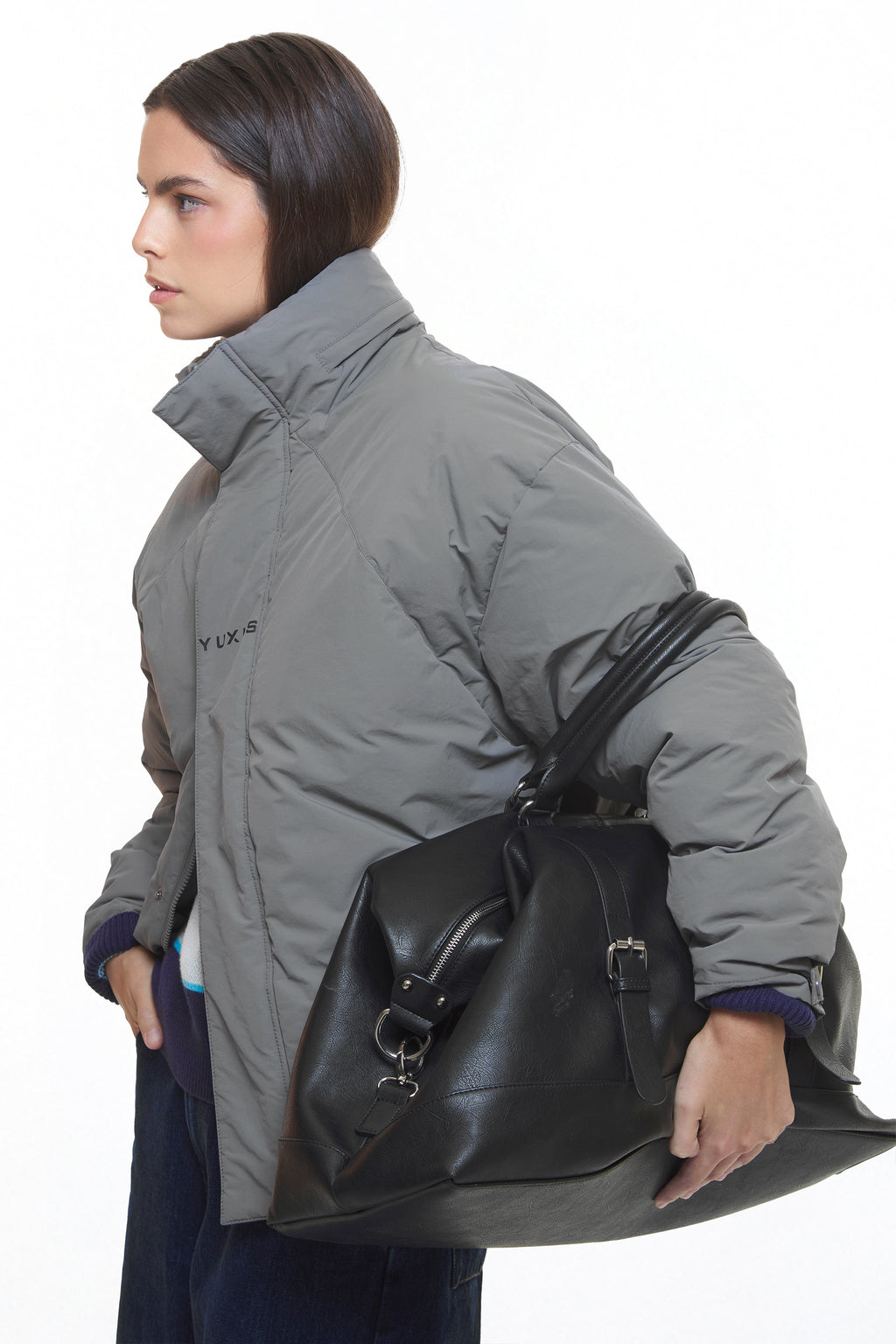 CHROME "WINDY" PUFFER