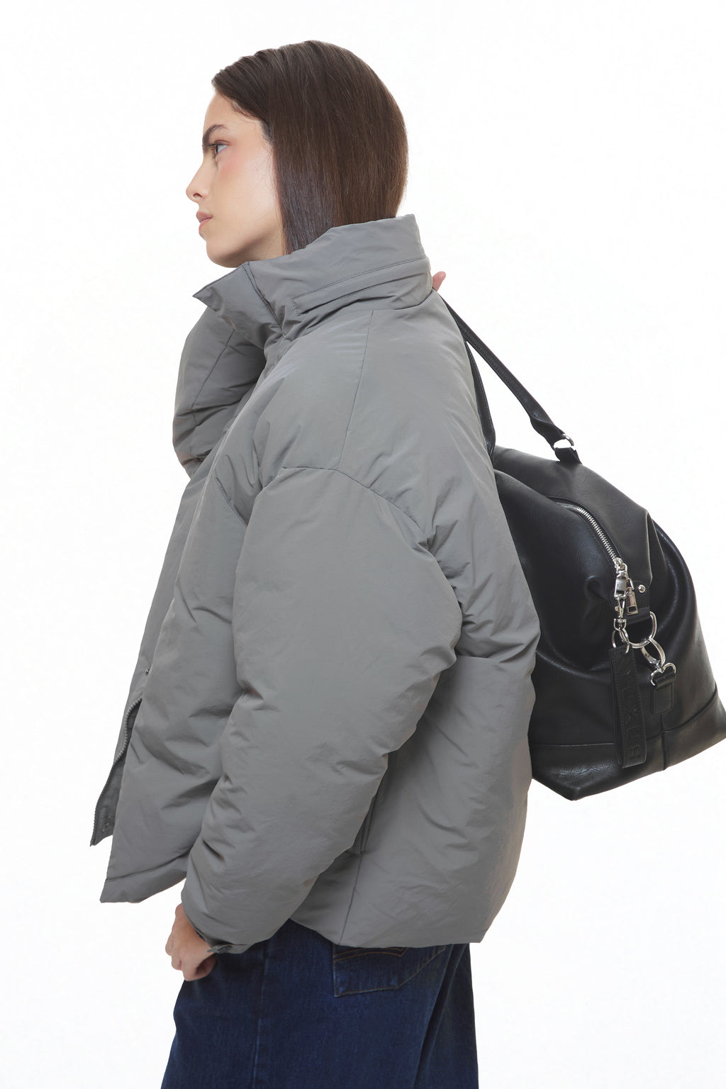 CHROME "WINDY" PUFFER