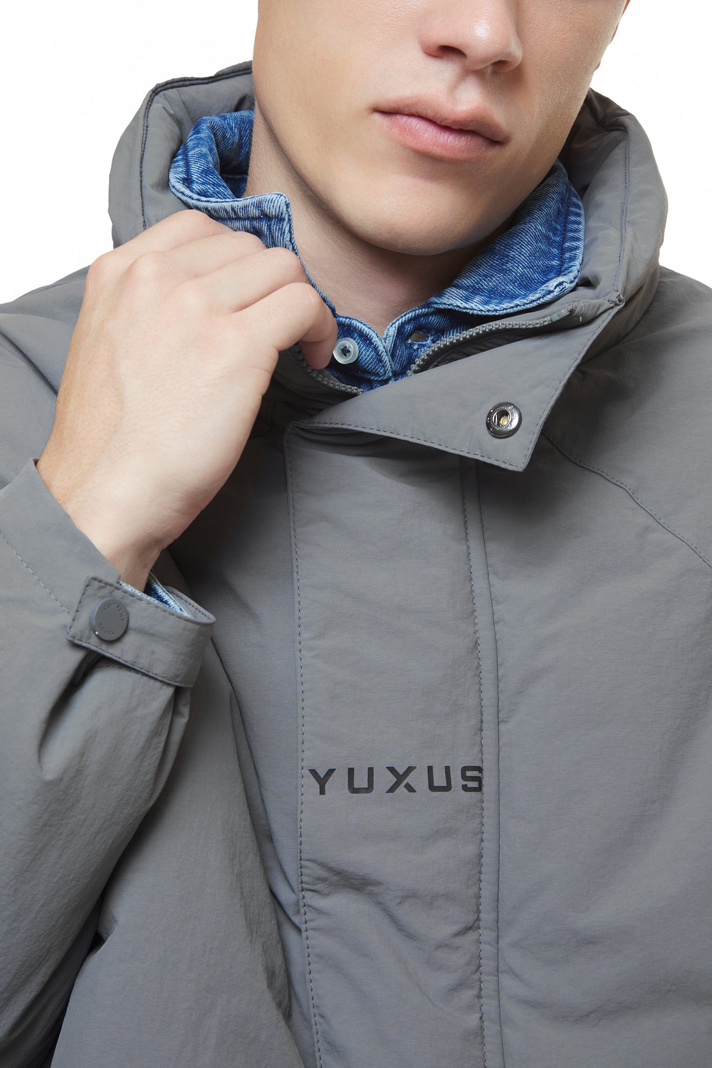 CHROME "WINDY" PUFFER