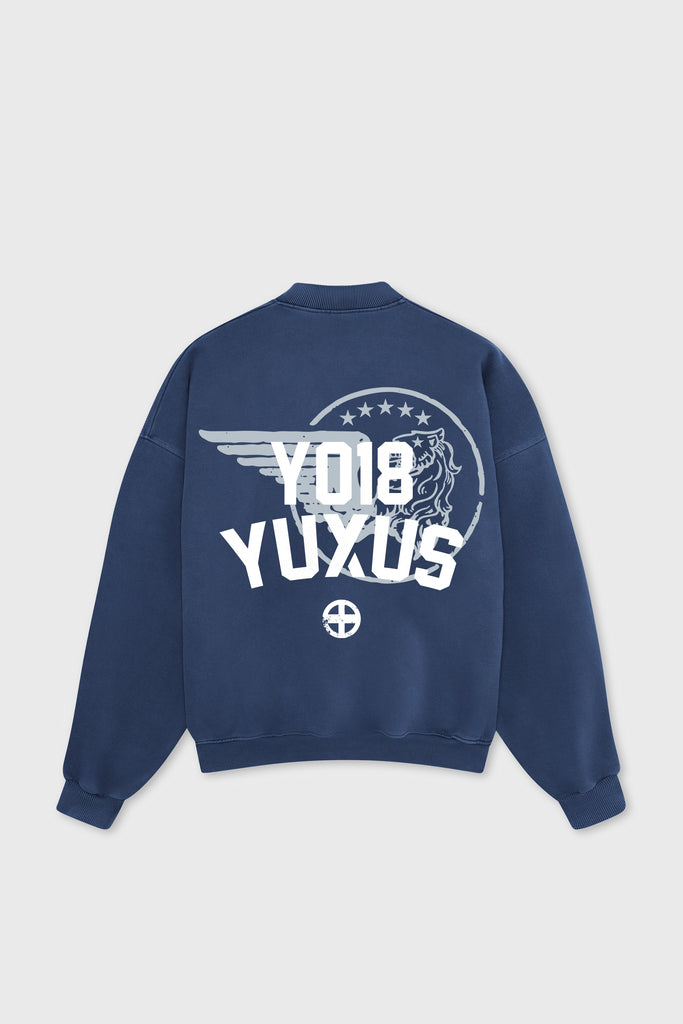 RANGE CREWNECK BLUE