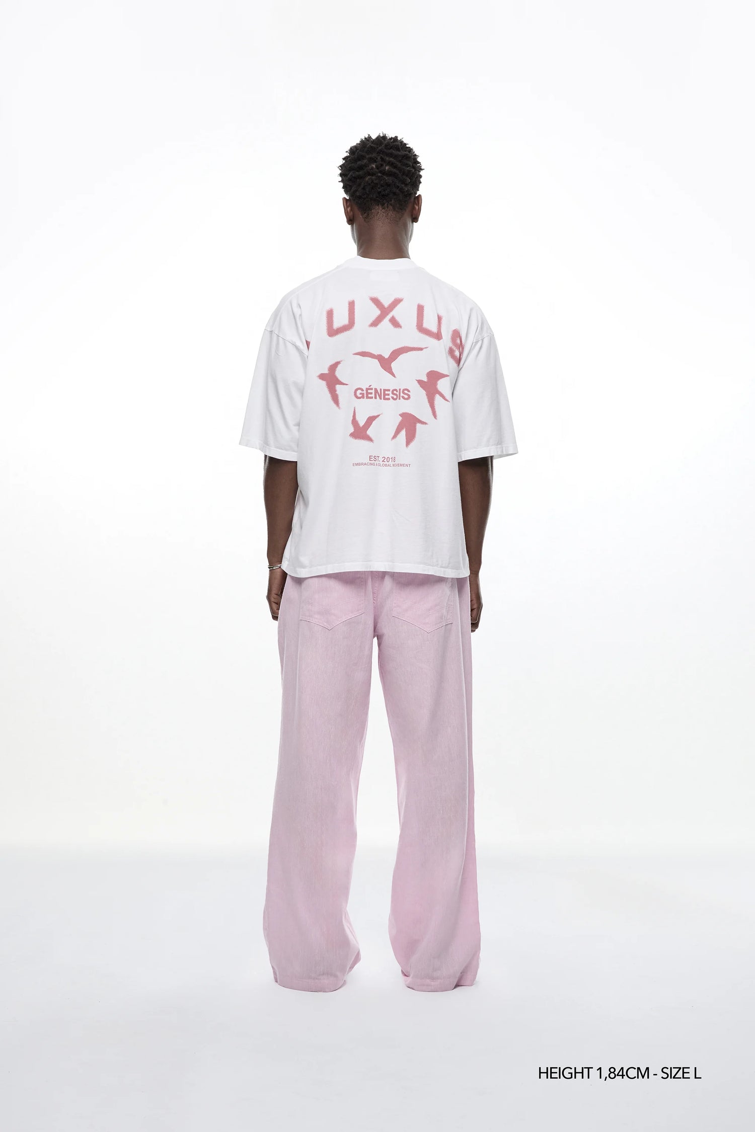 RASPBERRY "LINEN" PANTS