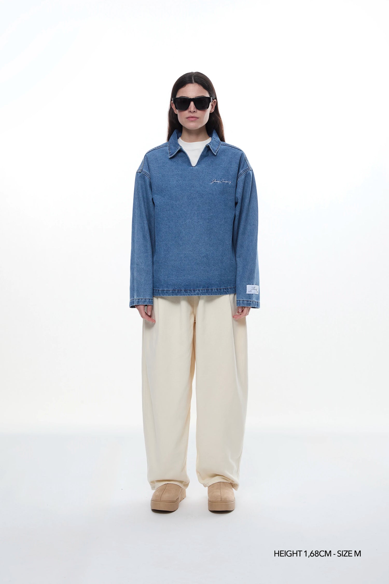 REGAL "THREADS" DENIM POLO