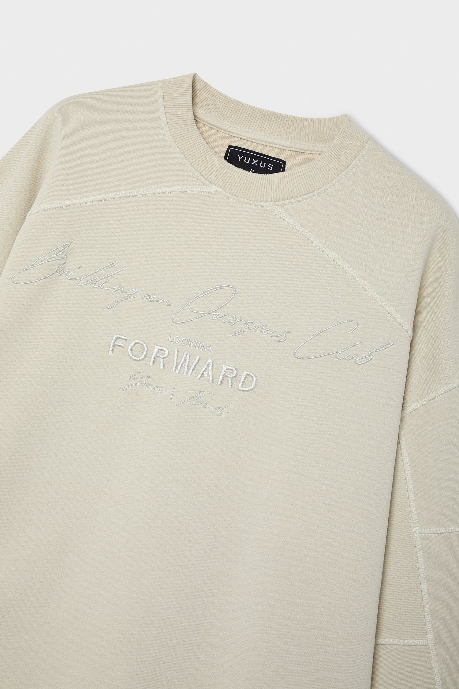 SAND "THREADS" CREWNECK