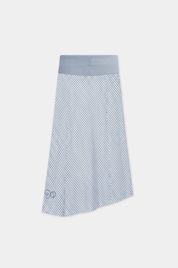 DRAPE SKIRT LIGHT BLUE