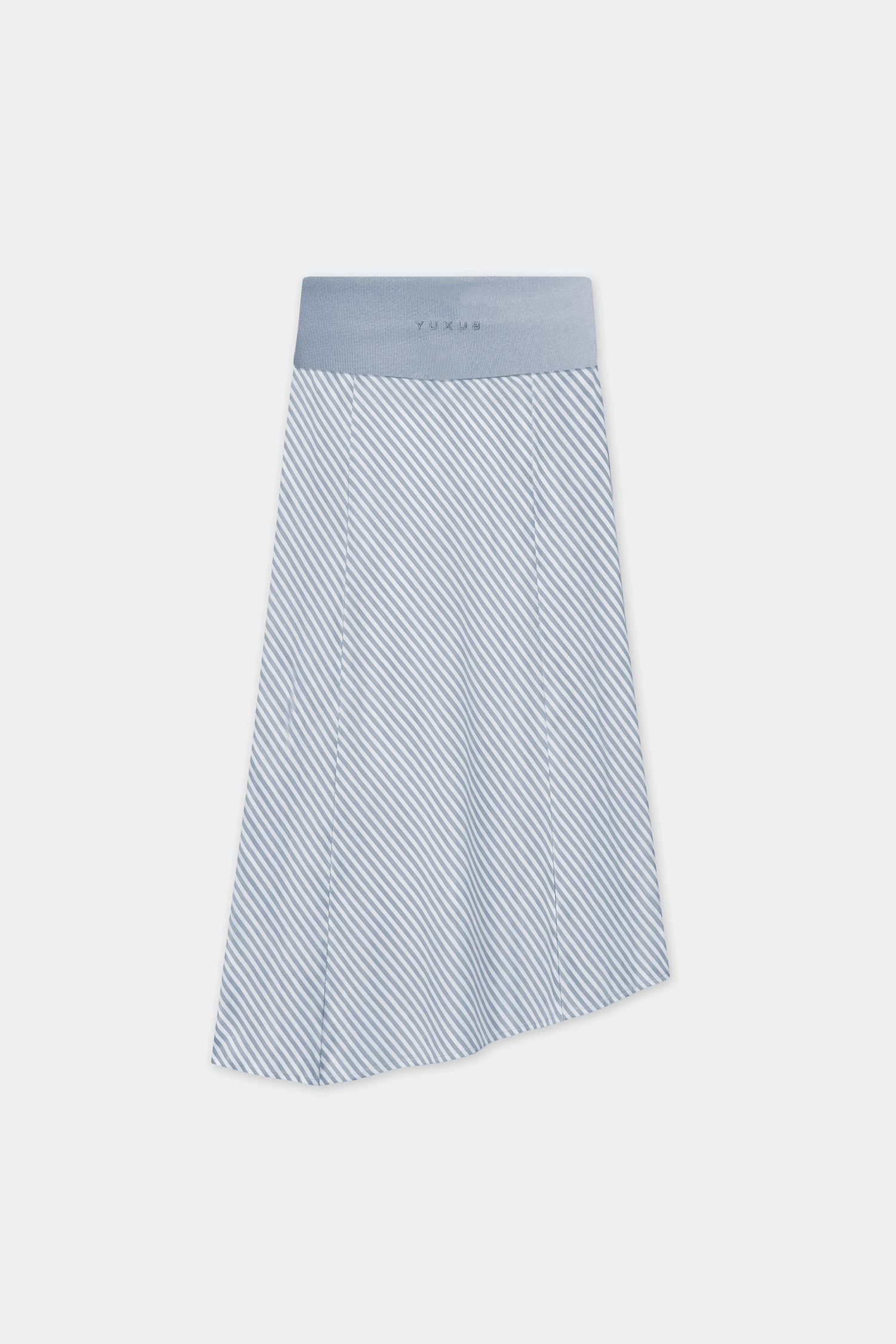 DRAPE SKIRT LIGHT BLUE