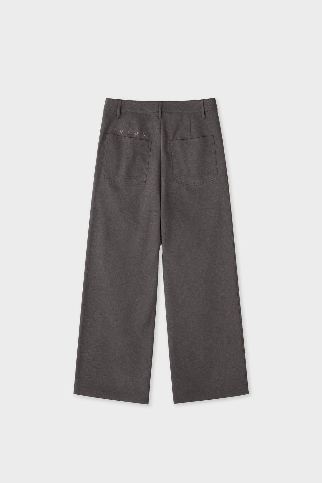 SLIT PANTS TAUPE