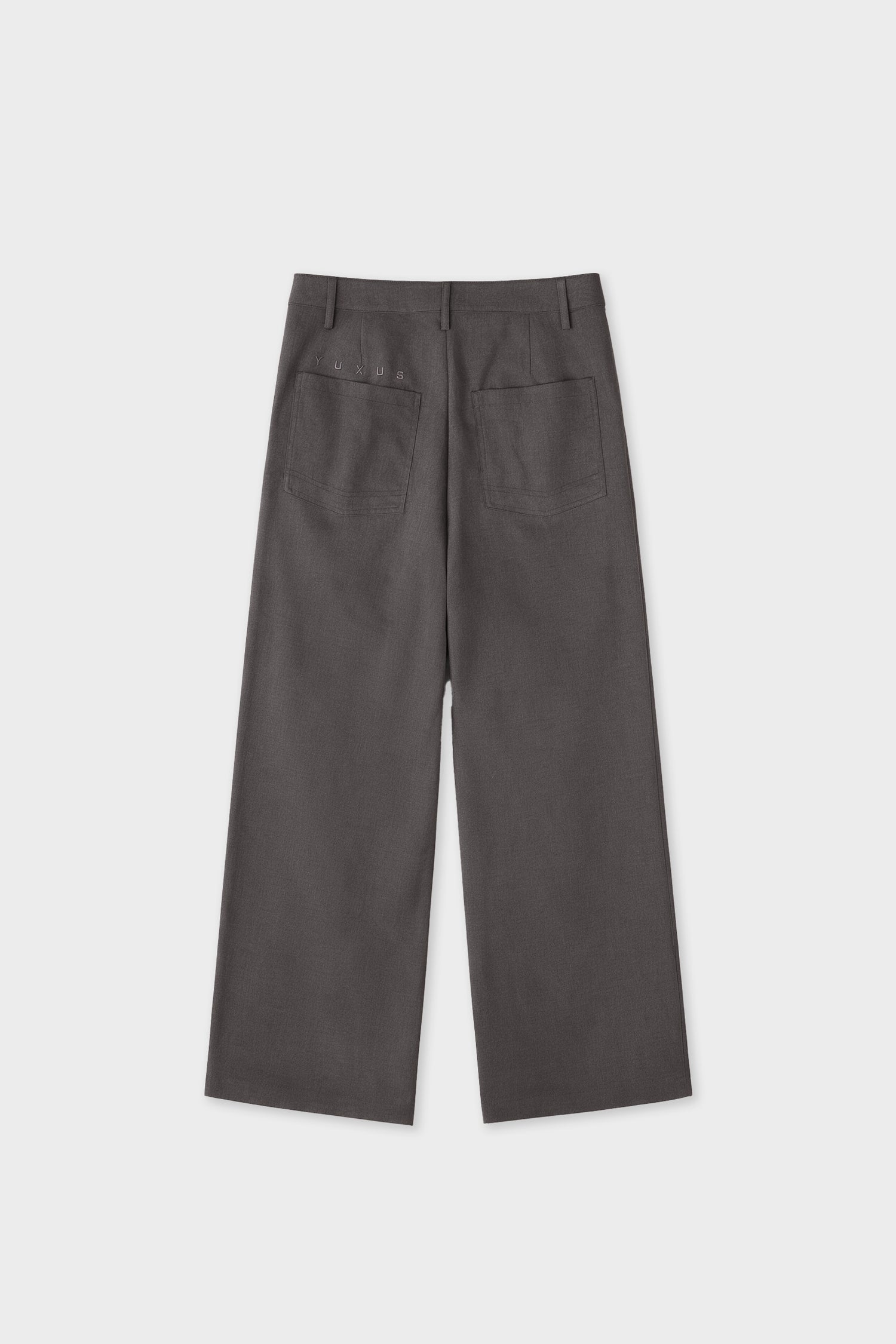 SLIT PANTS TAUPE