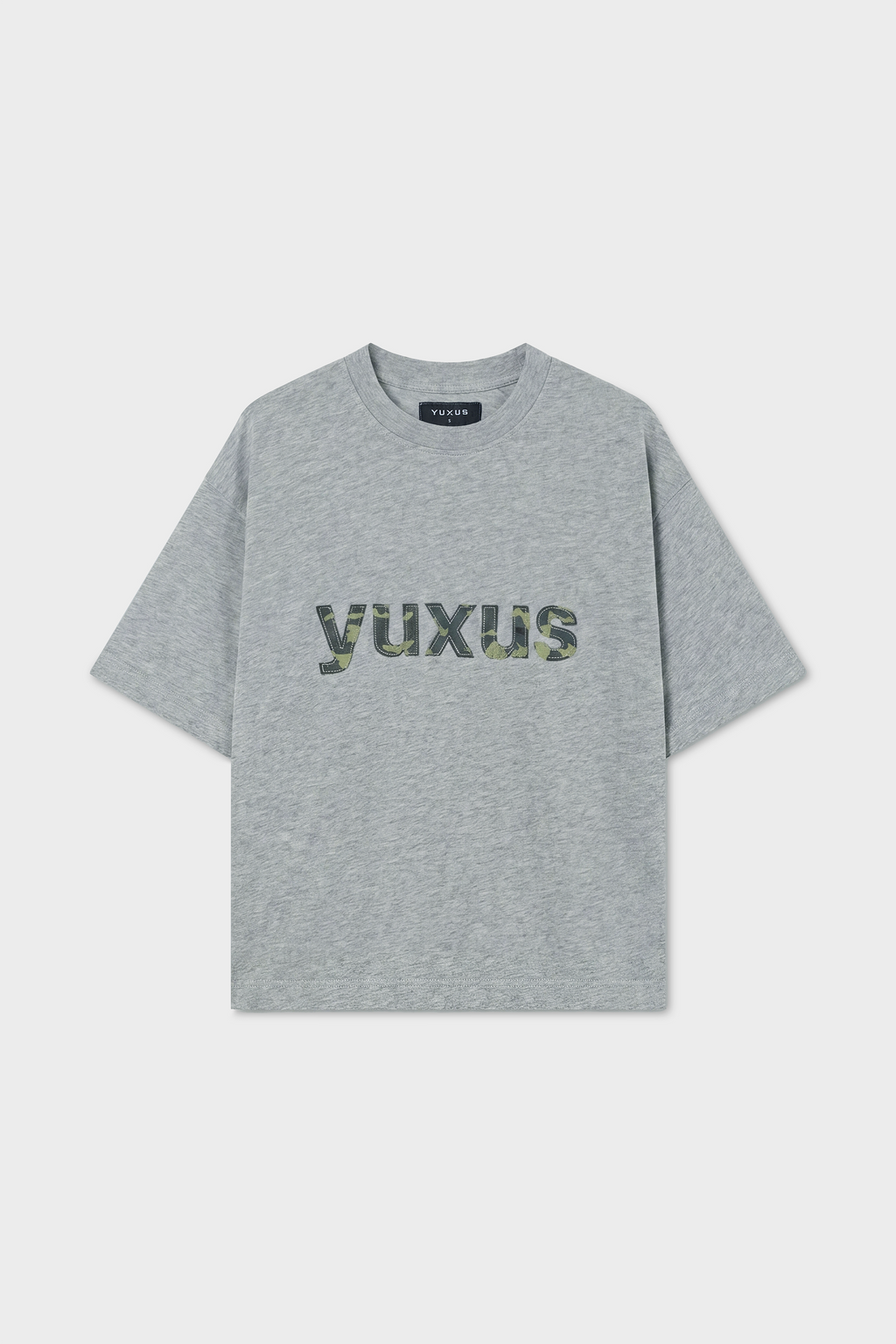 SMOKE "LOWERCASE" T-SHIRT GREY