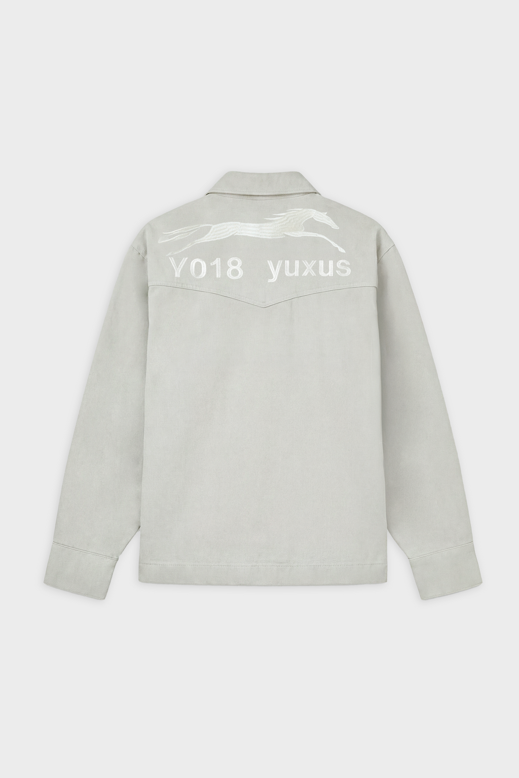 BASAL "LOWERCASE" SHIRT LIGHT GREY