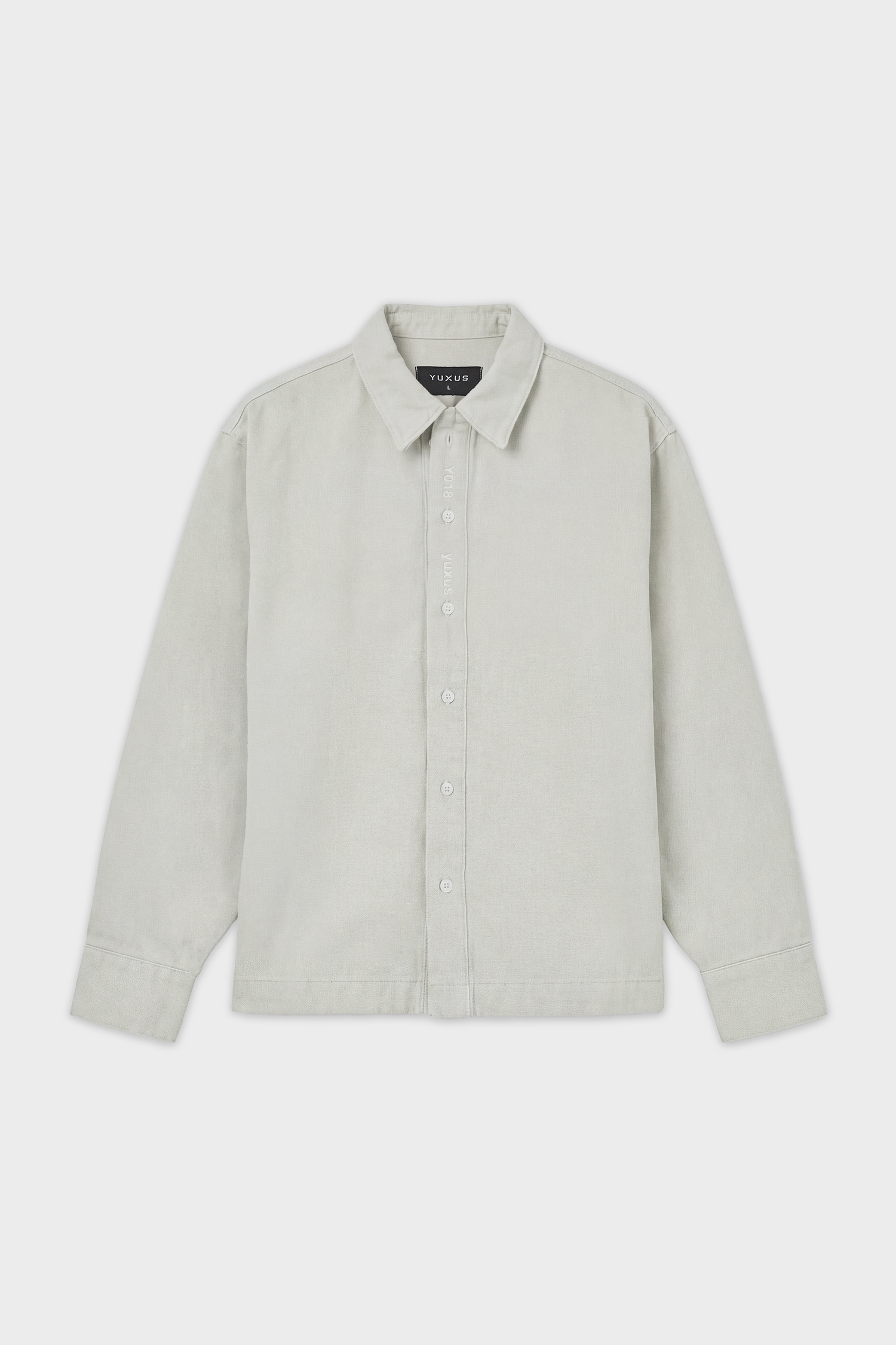 BASAL "LOWERCASE" SHIRT LIGHT GREY