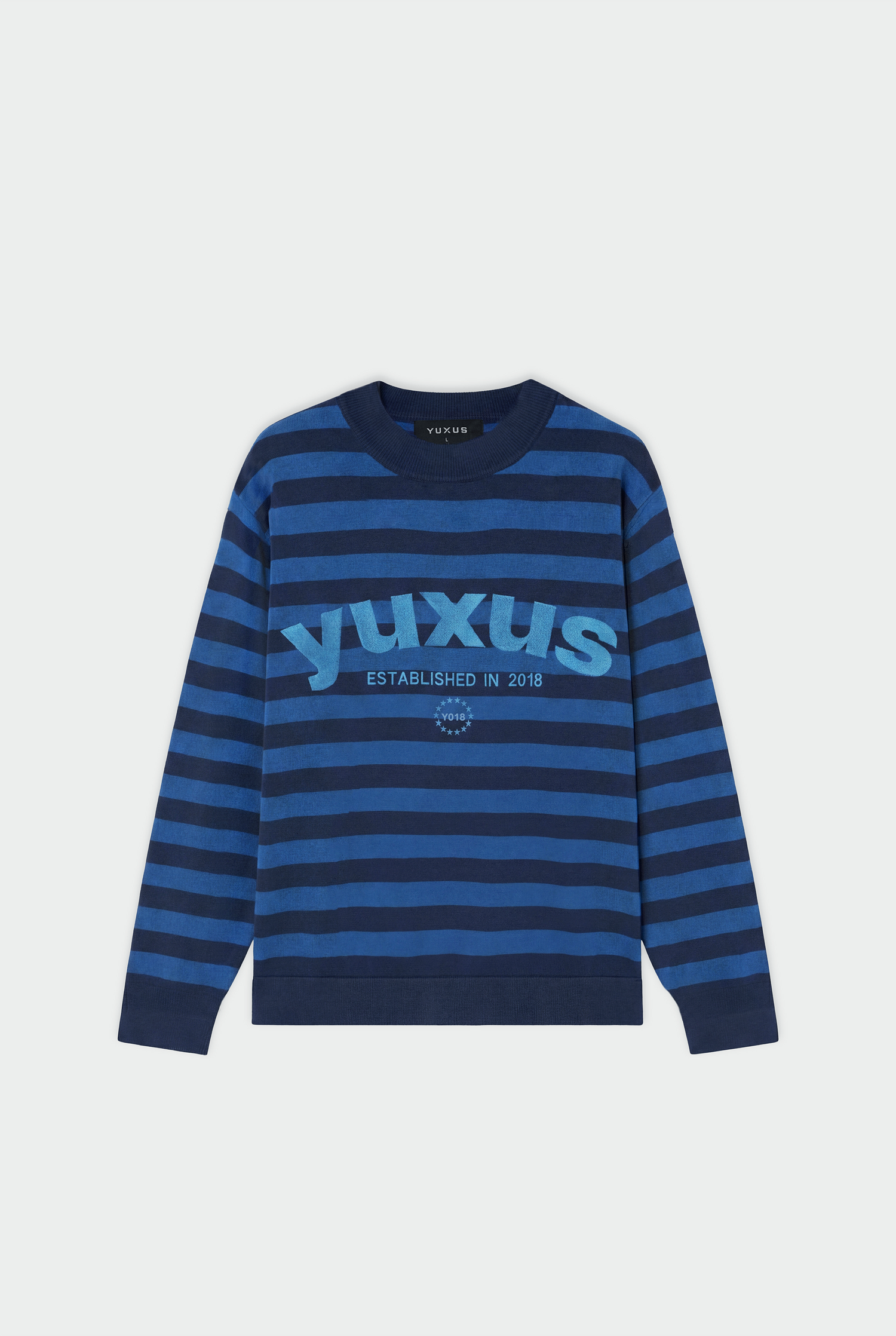 SOFT "LOWERCASE" JERSEY BLUE