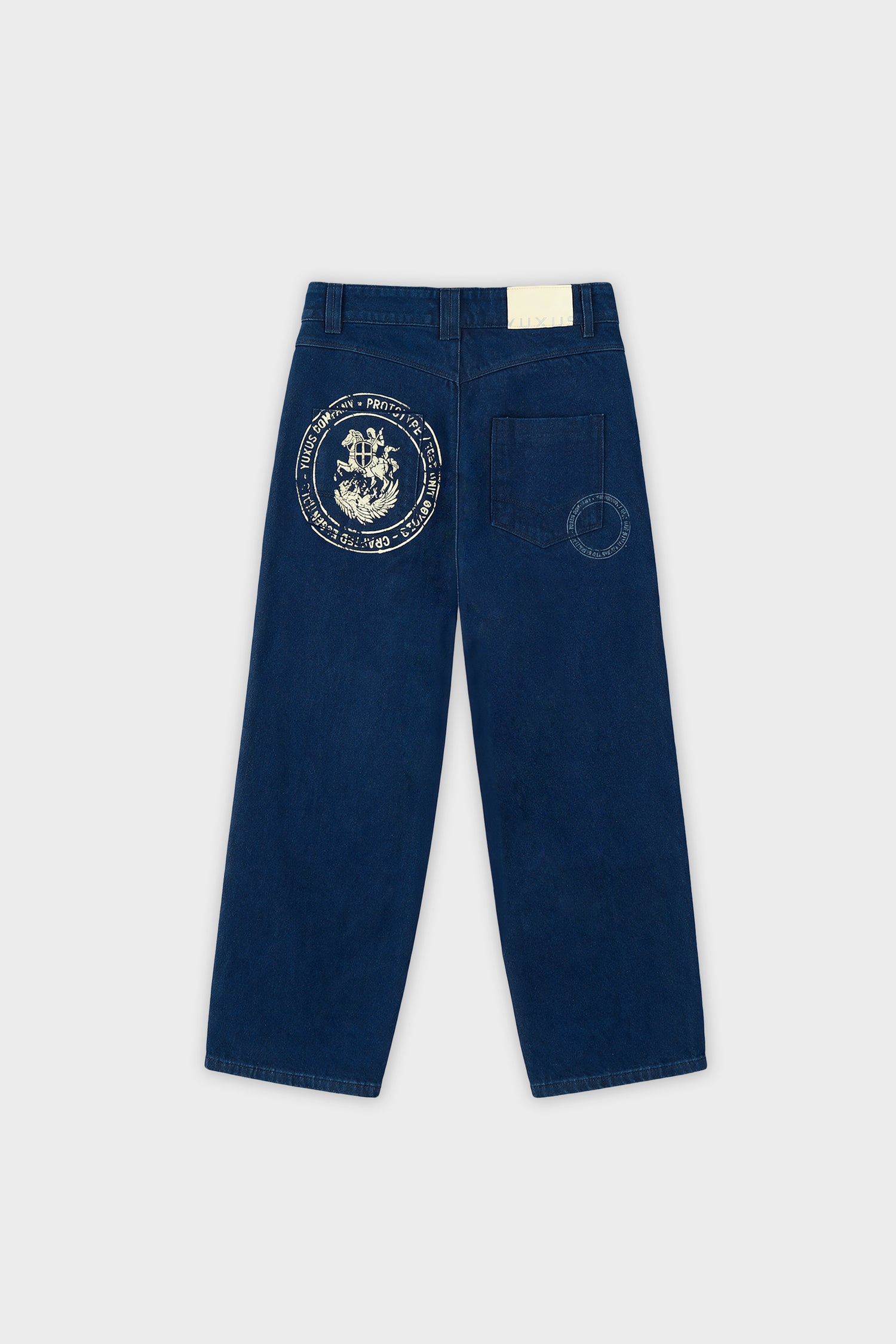 STAMP PANTS DARK DENIM